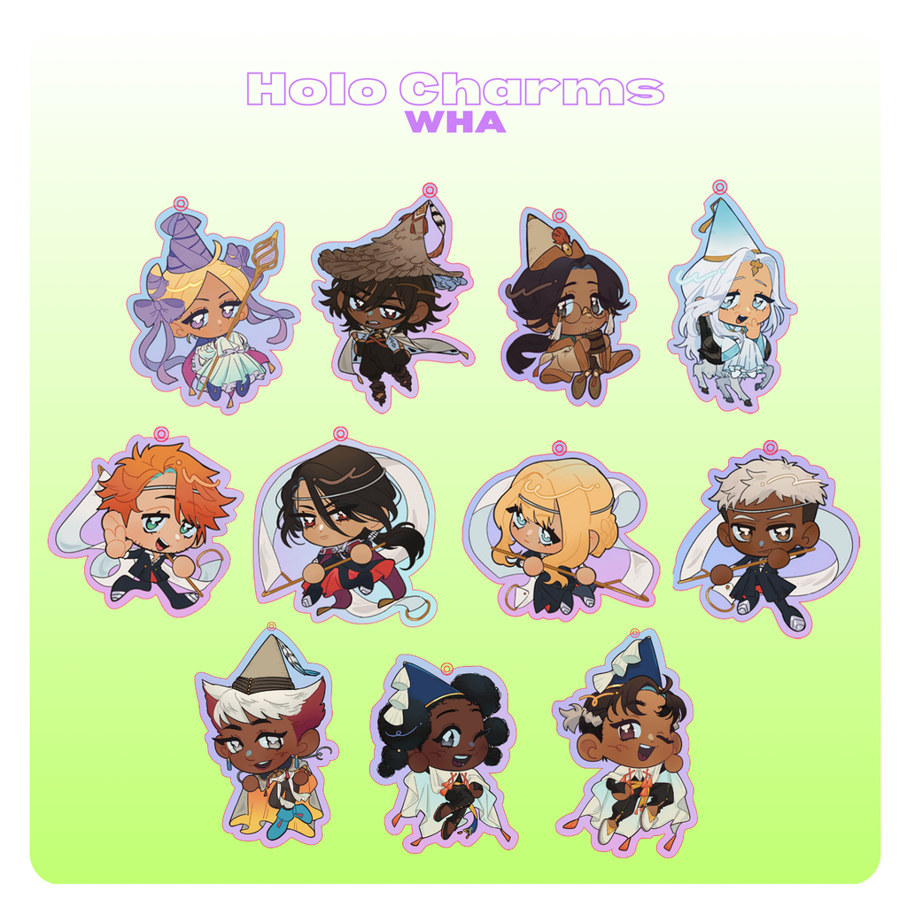 [CLEARANCE SALE] Witch Hat Atelier Holo Charms