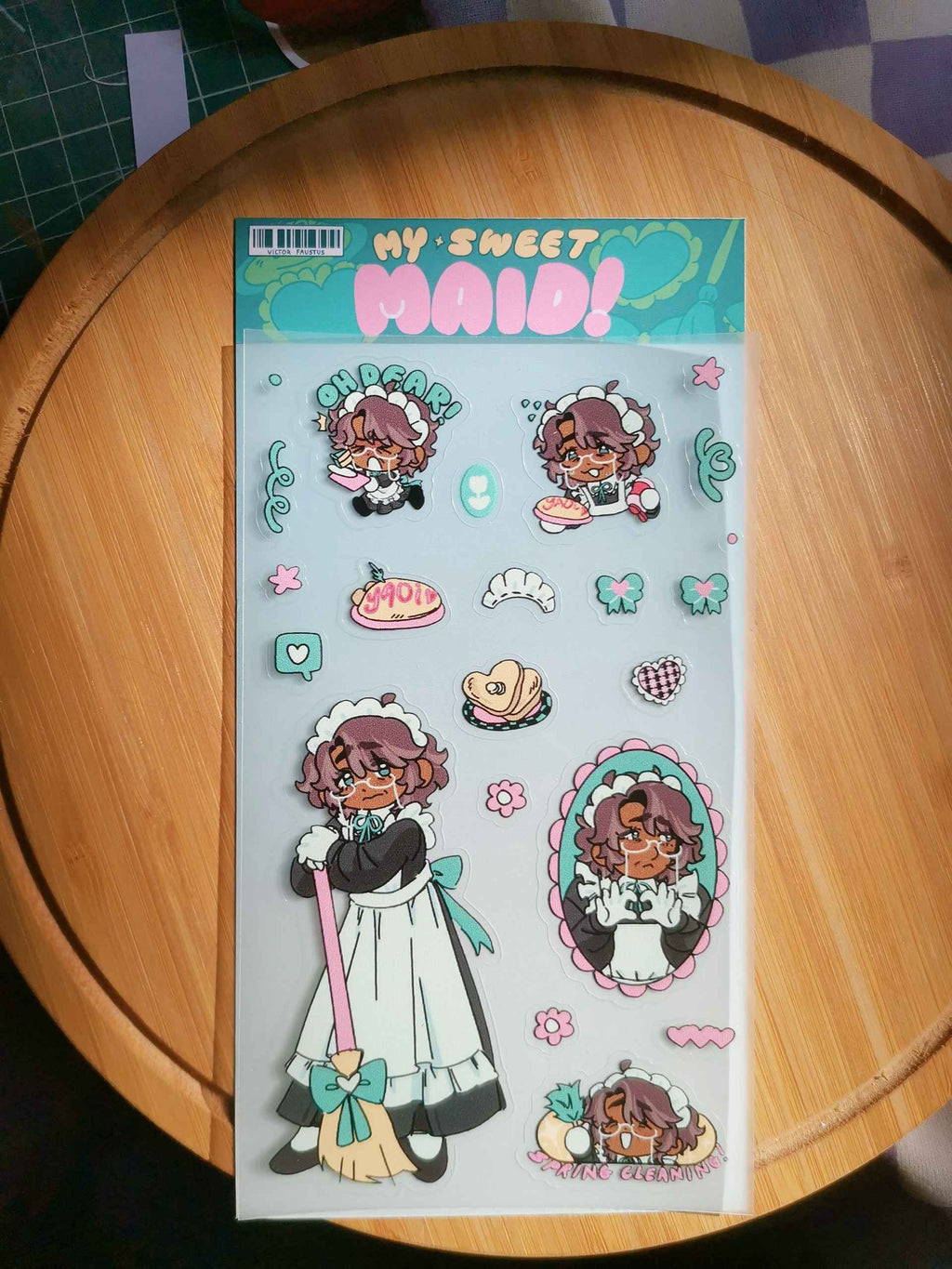 Emihasvic Butler x Maid Clear Sticker Sheet