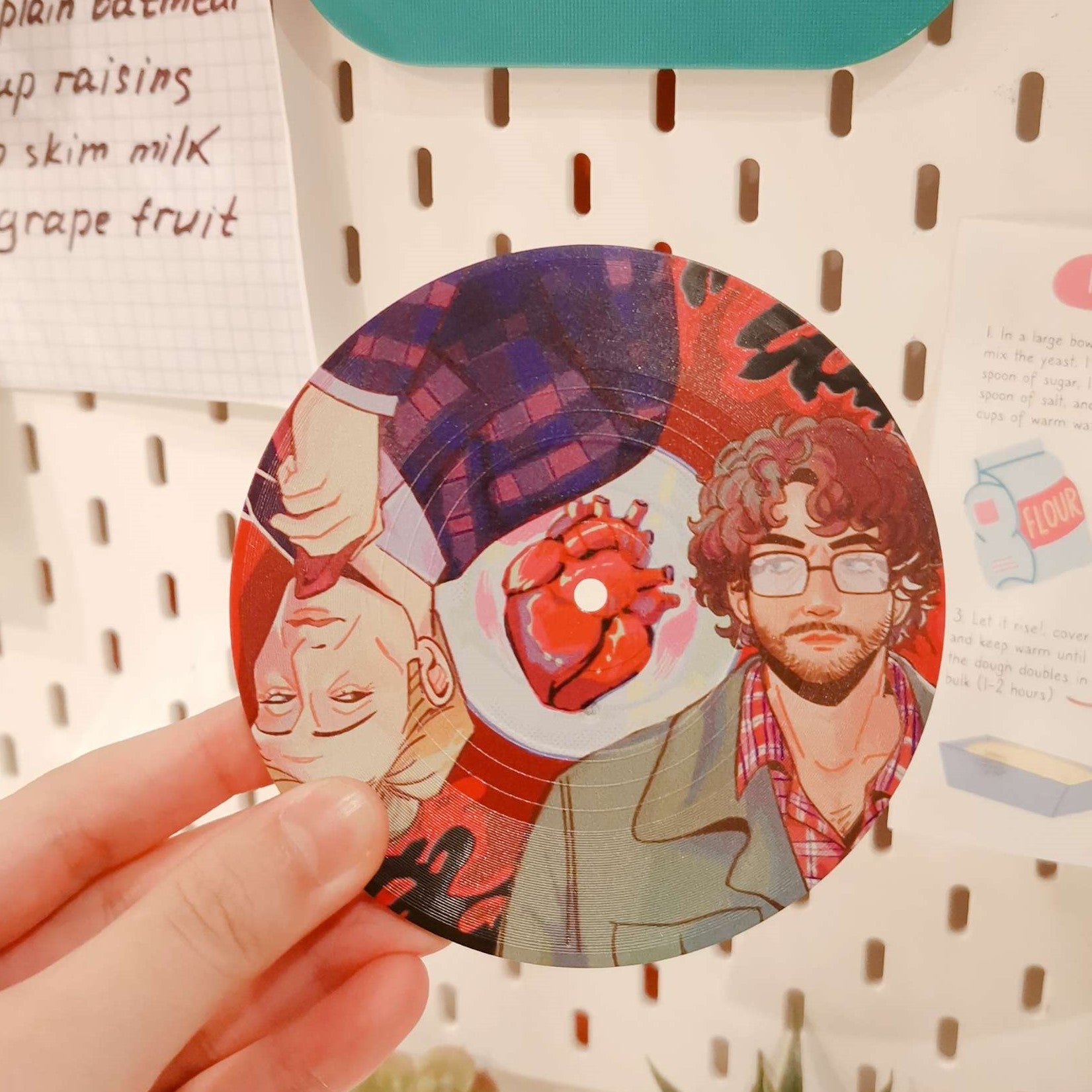 Hannigram Vinyl CD Coaster