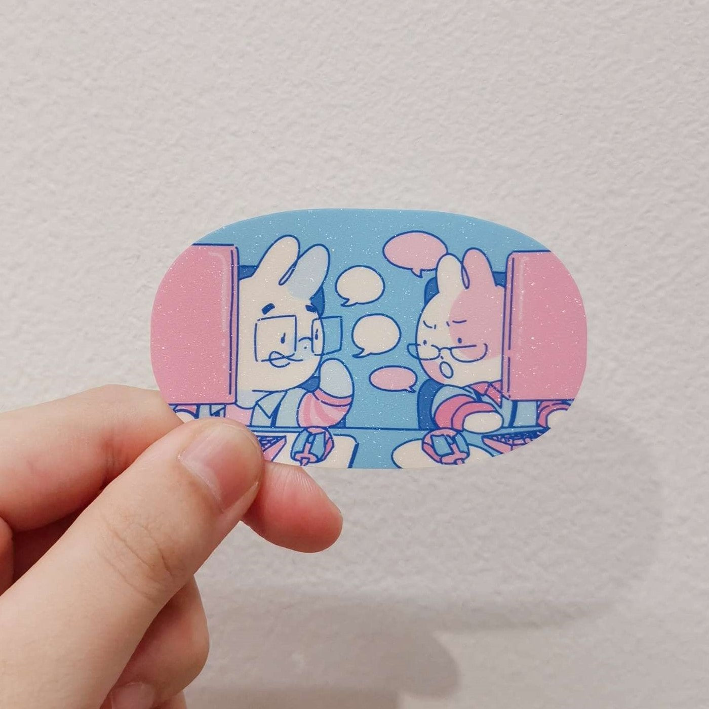 Pride Bunny Pal Stickers