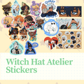 Witch Hat Atelier Characters Die Cut Stickers