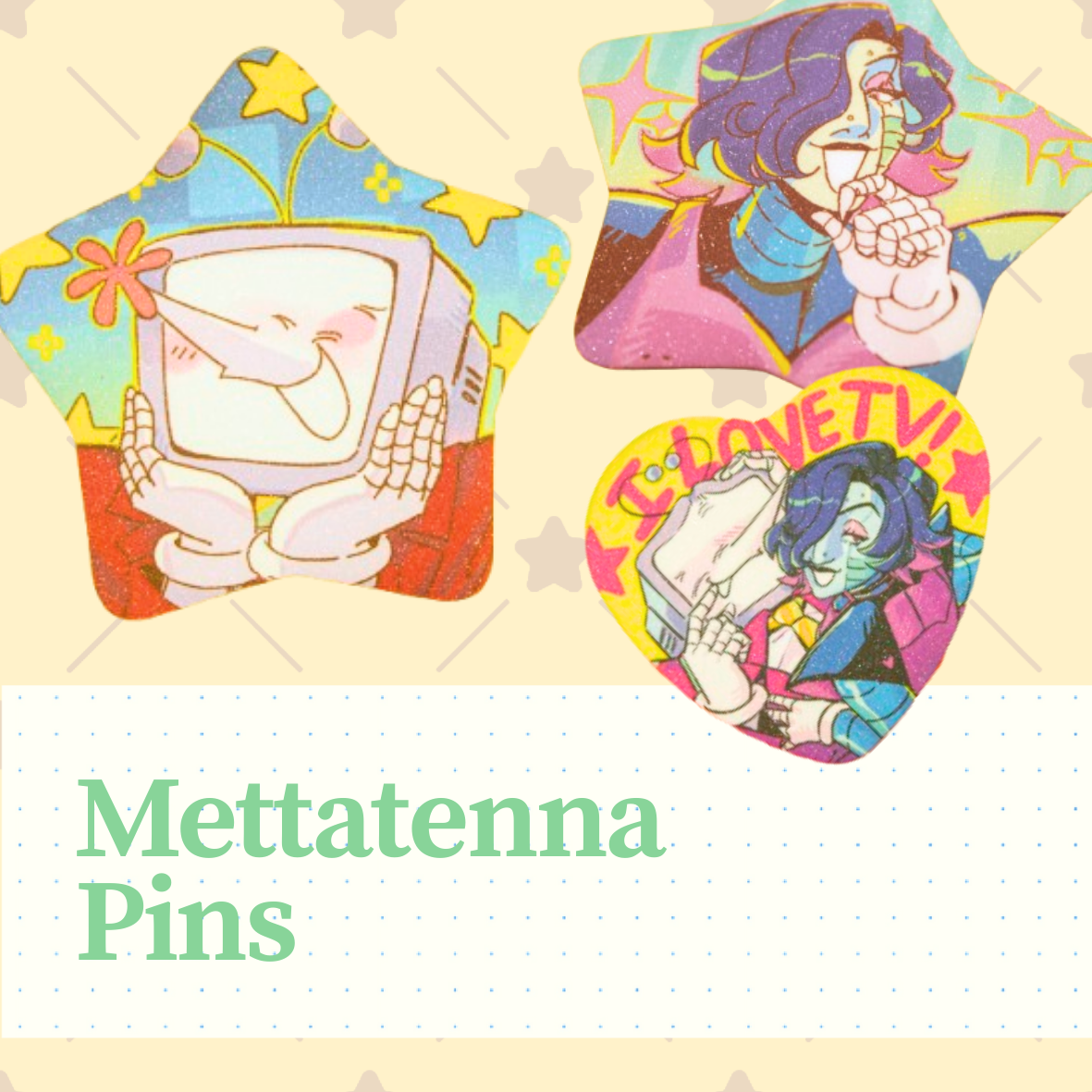UTDR Mettatenna Pins