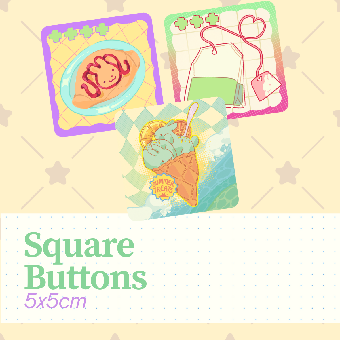Square Pins