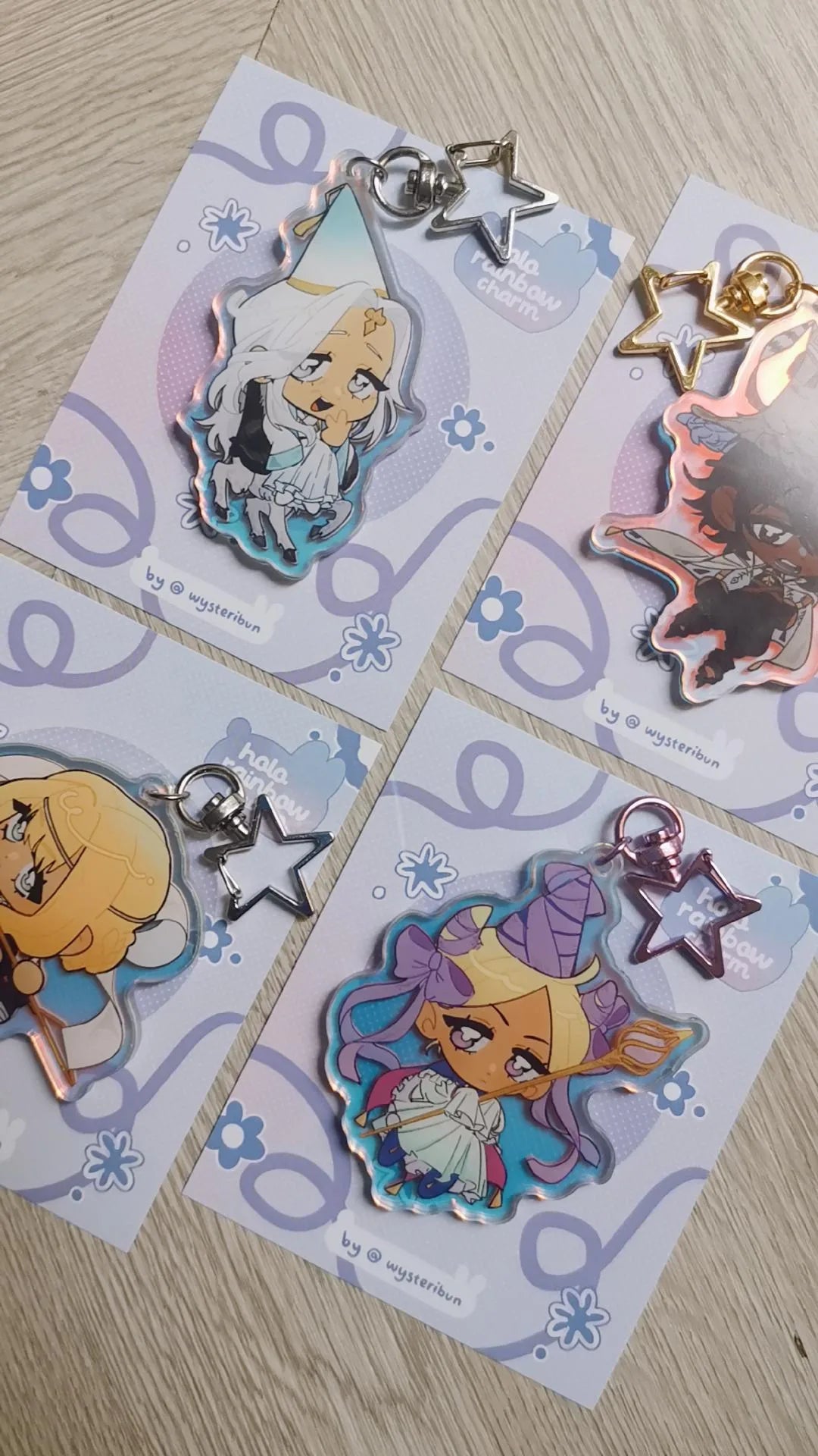 [CLEARANCE SALE] Witch Hat Atelier Holo Charms