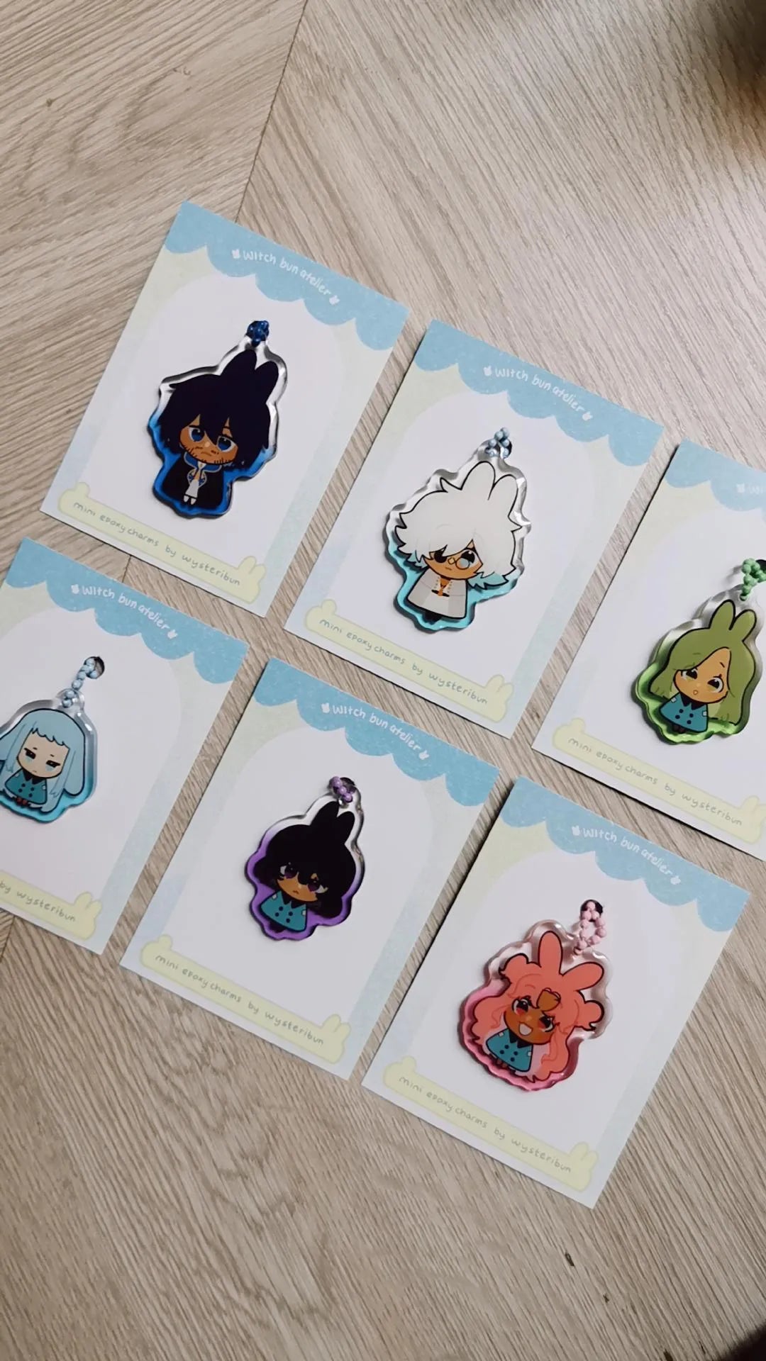 [CLEARANCE SALE] Witch Hat Atelier mini bun charms