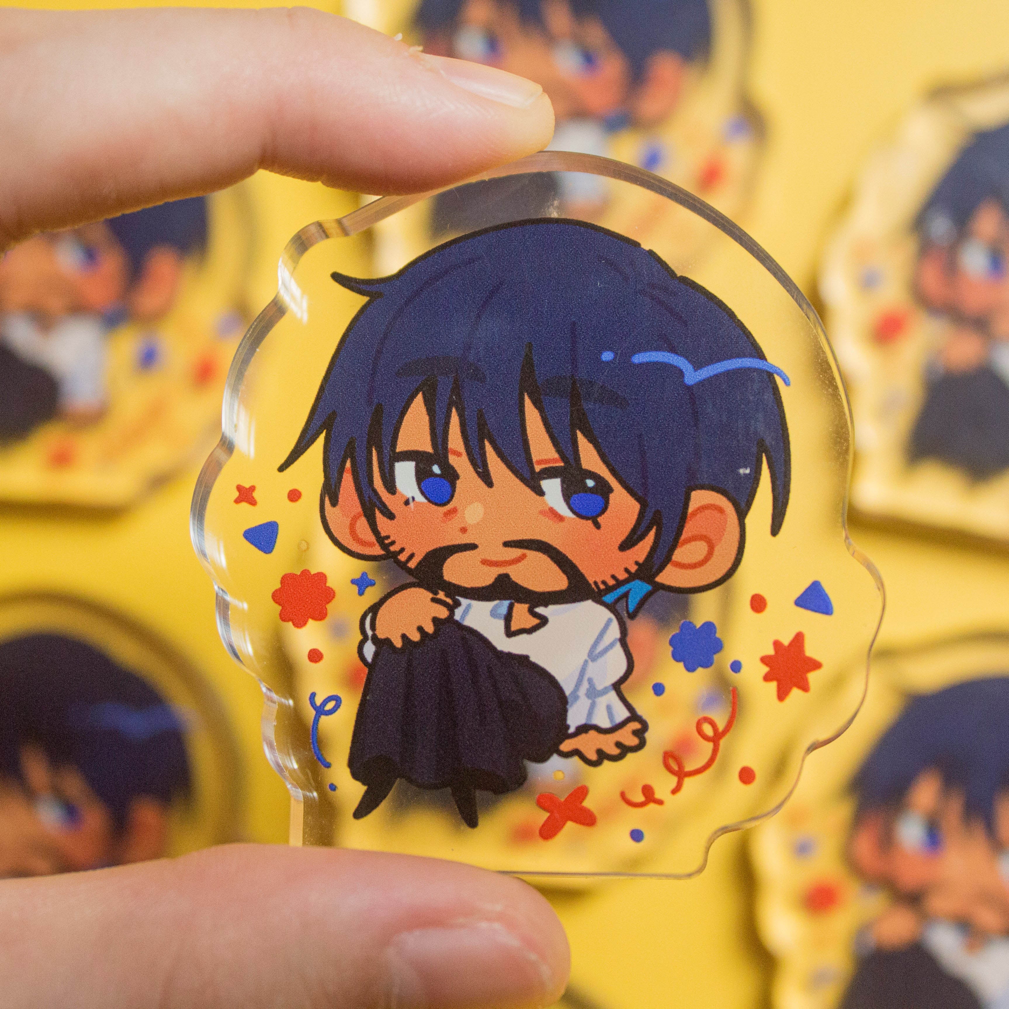 Witch Hat Atelier Qifrey and Olruggio Thick Standees