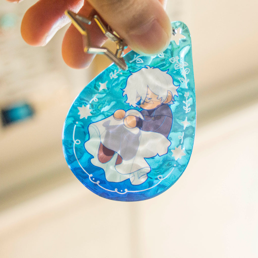 Witch Hat Atelier Qifrey and Olruggio Water/Fire Charm