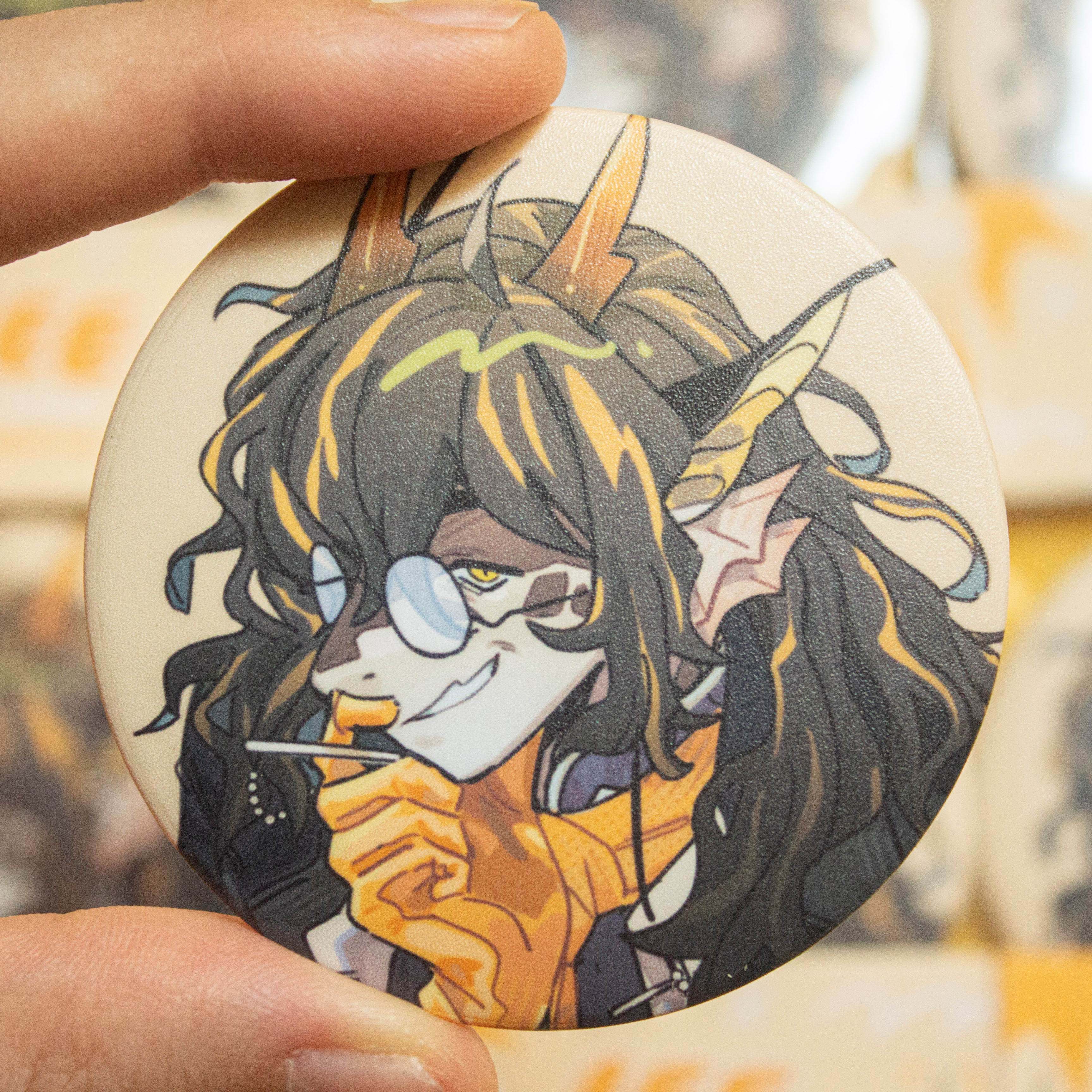 [CLEARANCE SALE] Arknights Male Operator Metal Pins
