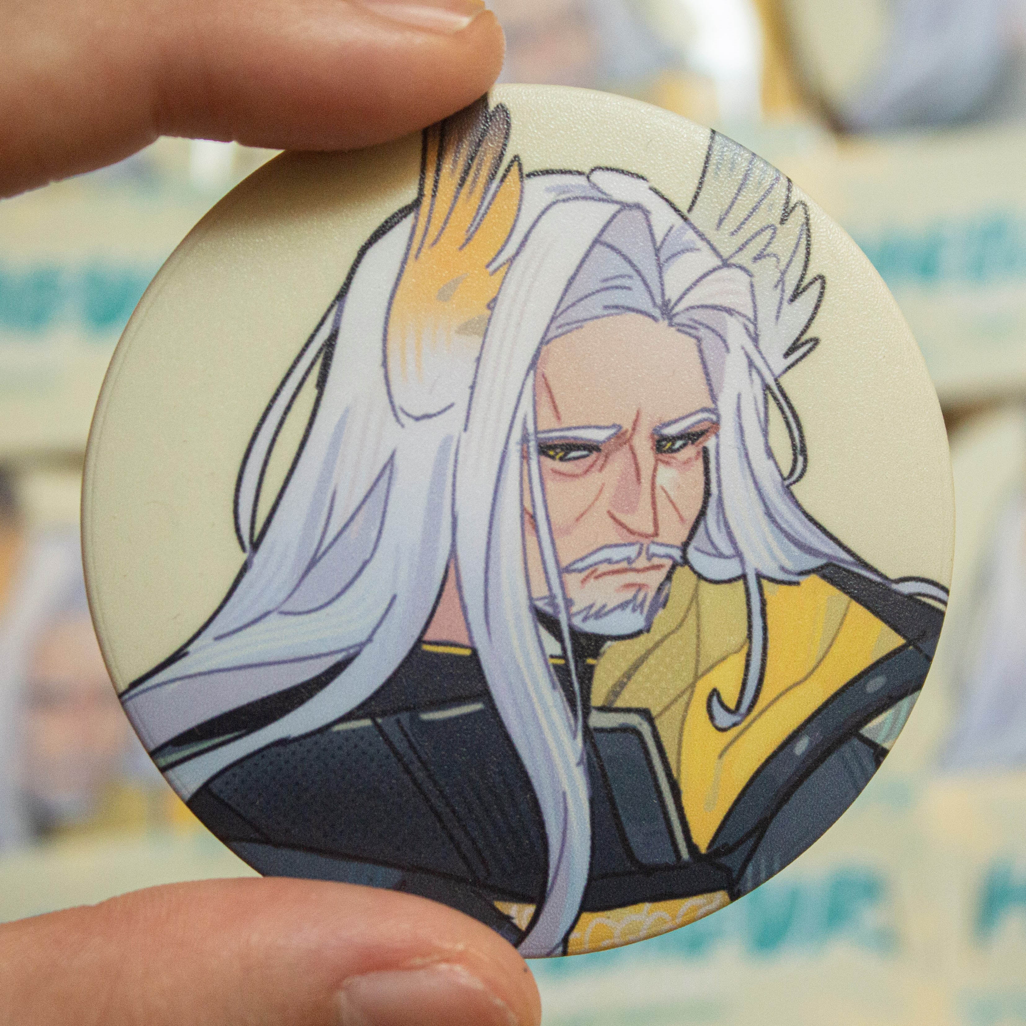[CLEARANCE SALE] Arknights Male Operator Metal Pins
