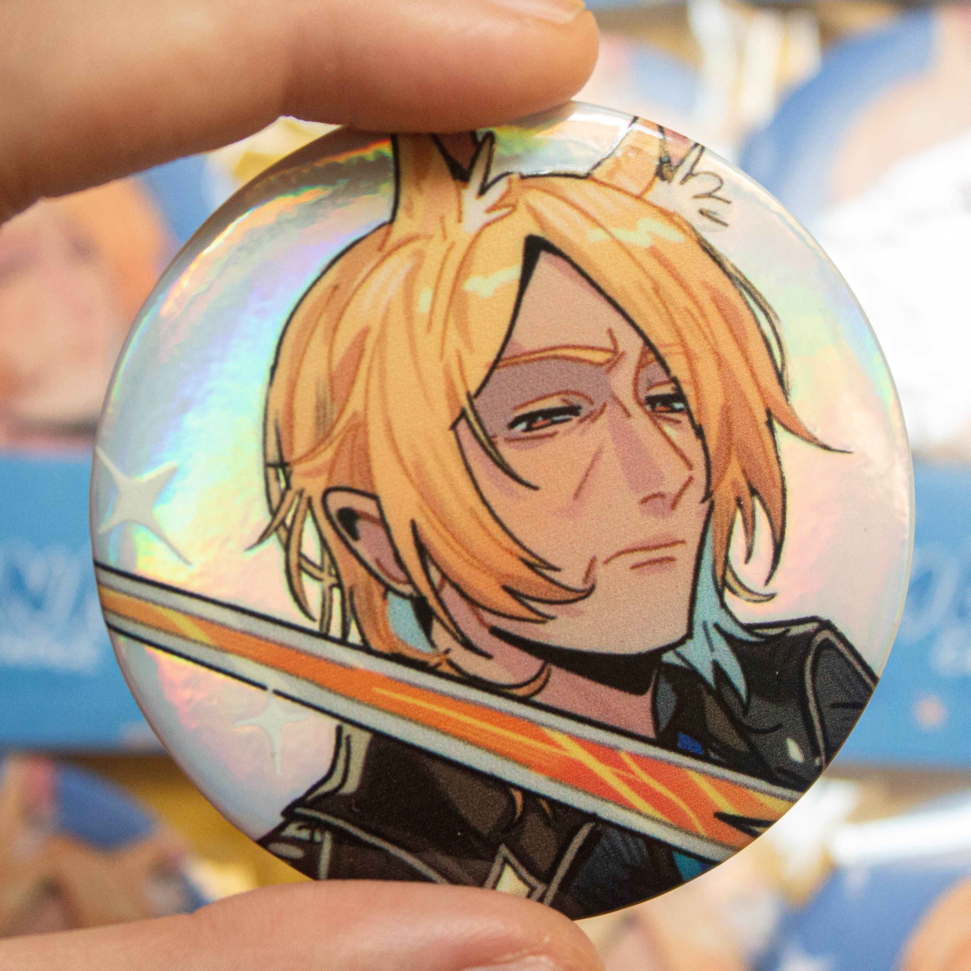 [CLEARANCE SALE] Arknights Male Operator Metal Pins