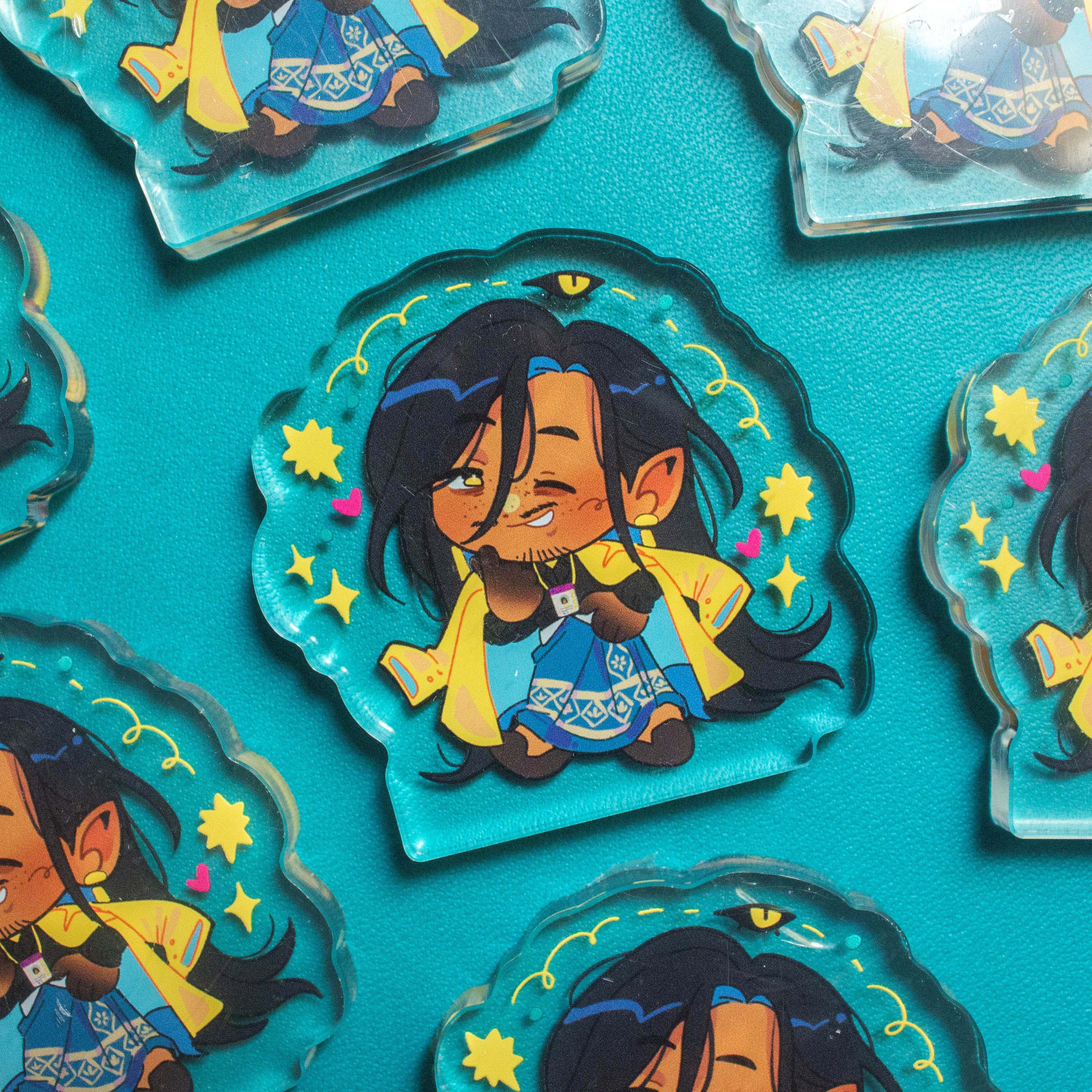OC Hastur and Victor Thick Standees