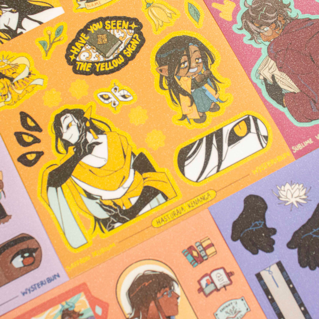 A6 OC Sticker Sheet