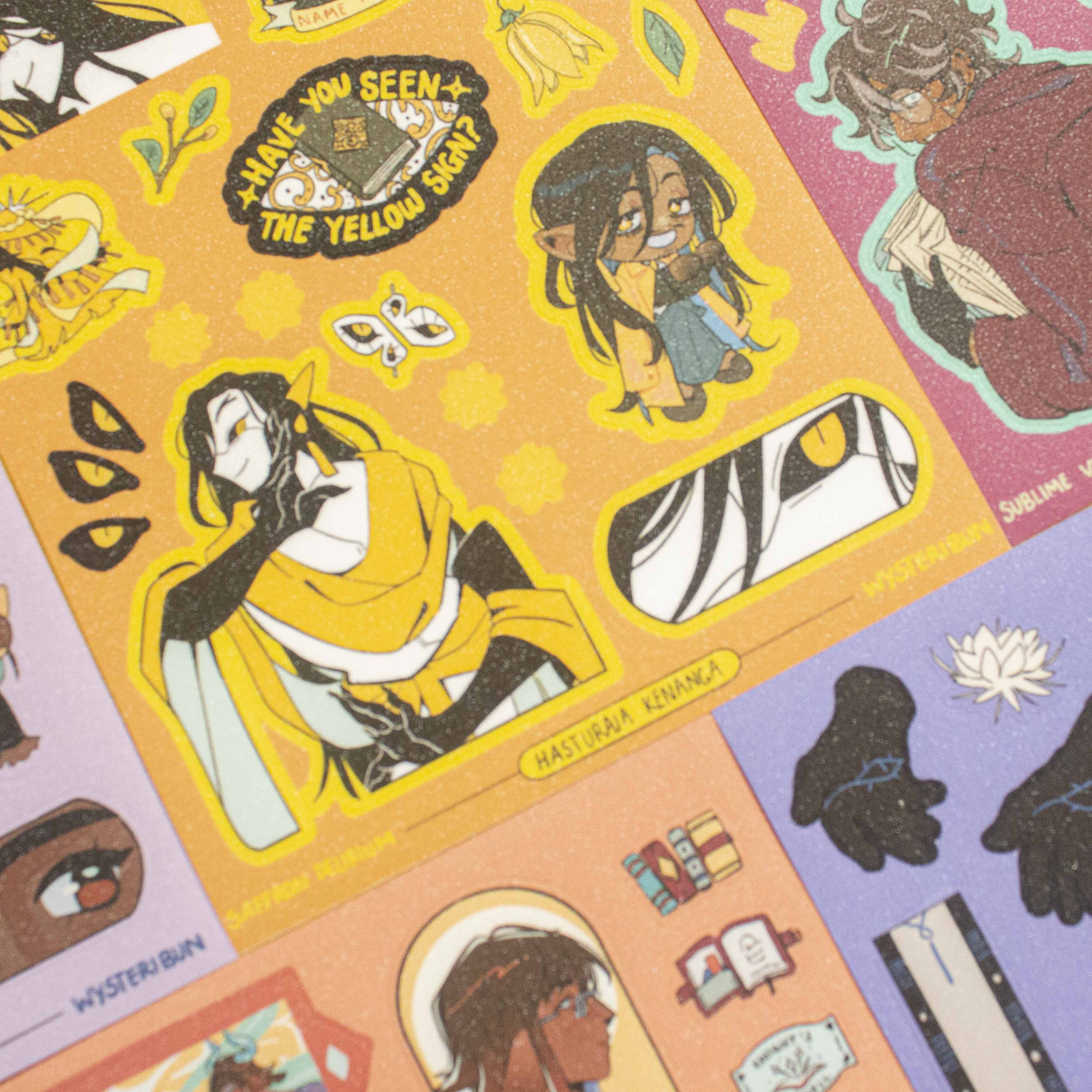 A6 OC Sticker Sheet