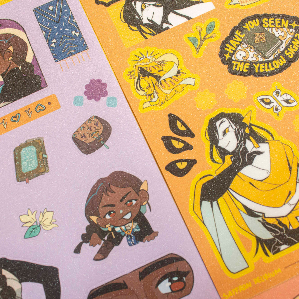 A6 OC Sticker Sheet