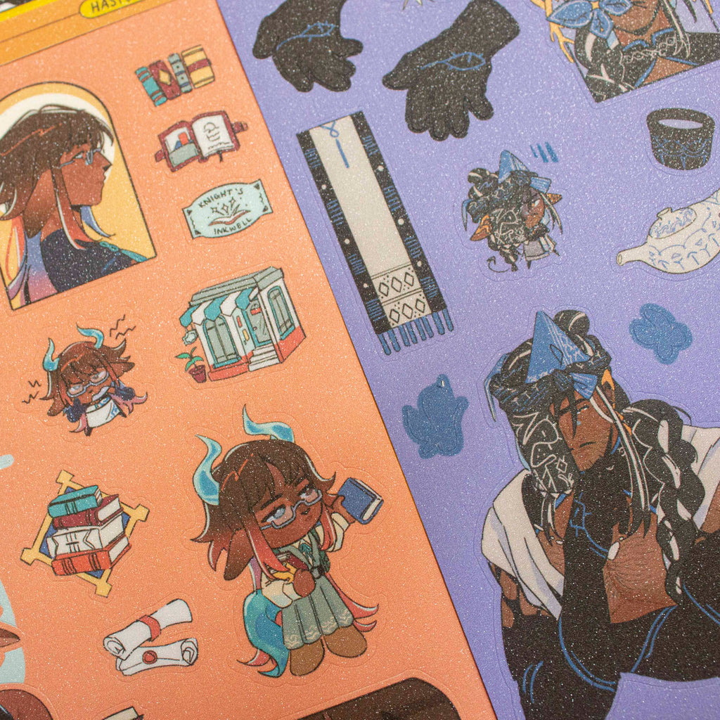 A6 OC Sticker Sheet
