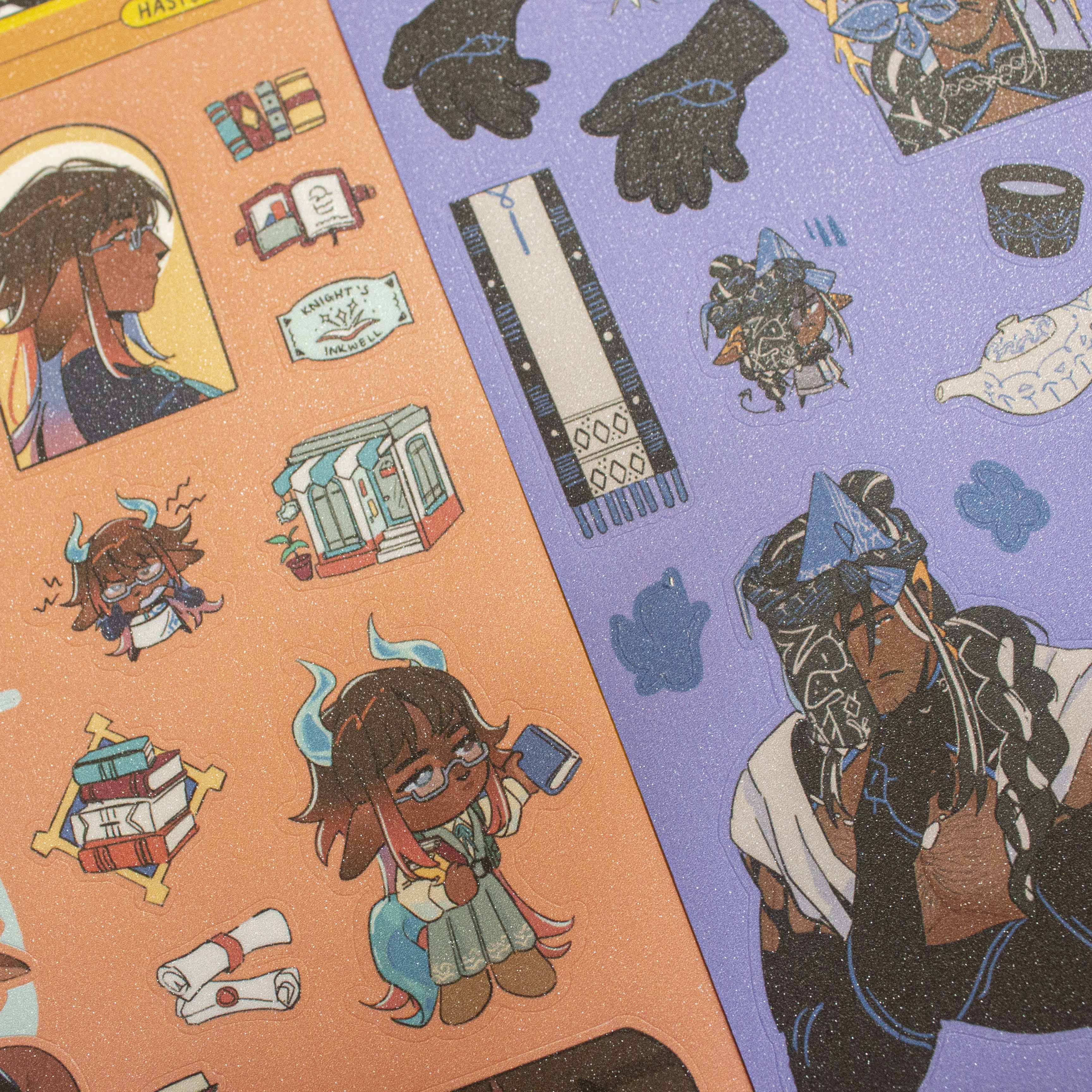 A6 OC Sticker Sheet