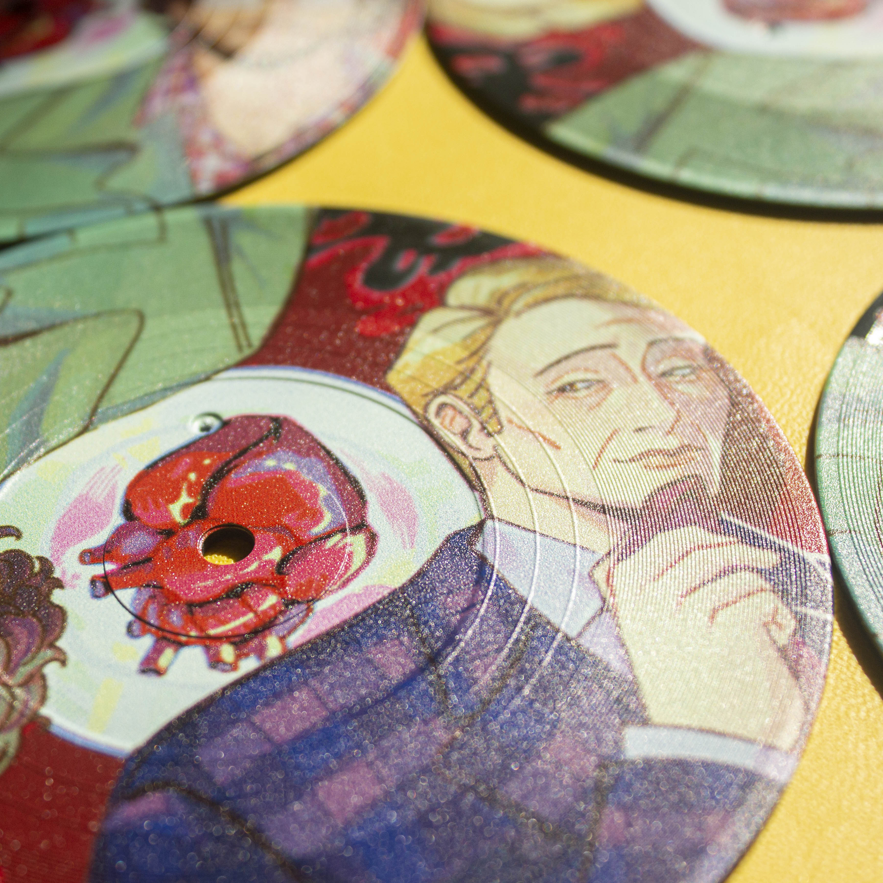 Hannigram Vinyl CD Coaster