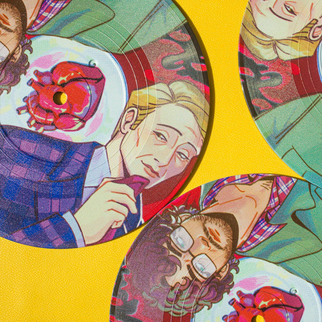 Hannigram Vinyl CD Coaster