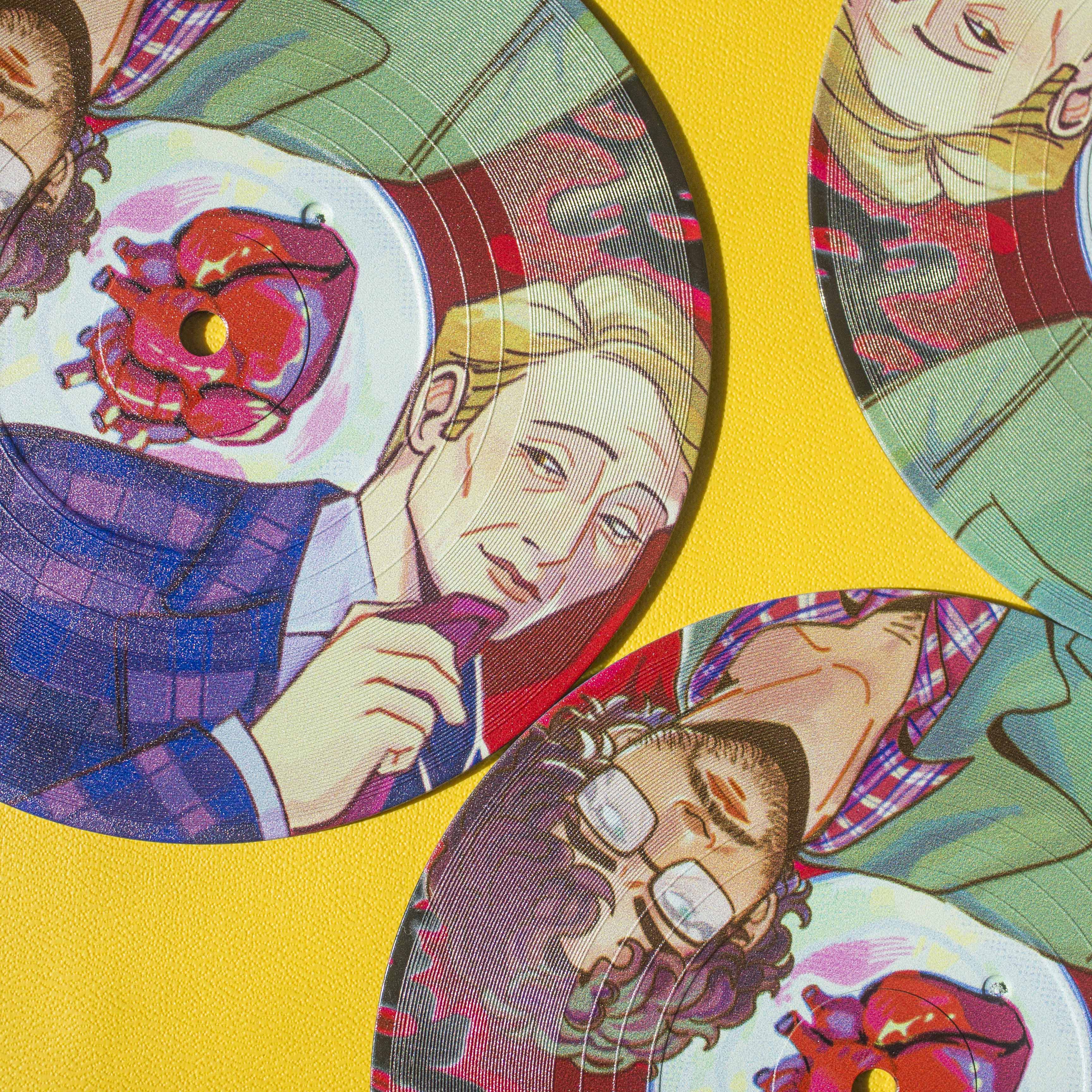 Hannigram Vinyl CD Coaster