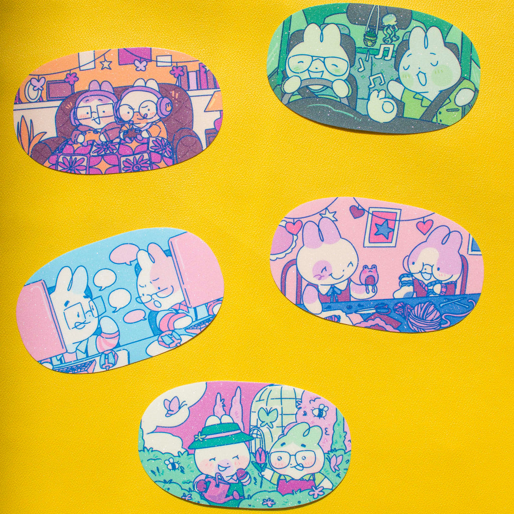 Pride Bunny Pal Stickers
