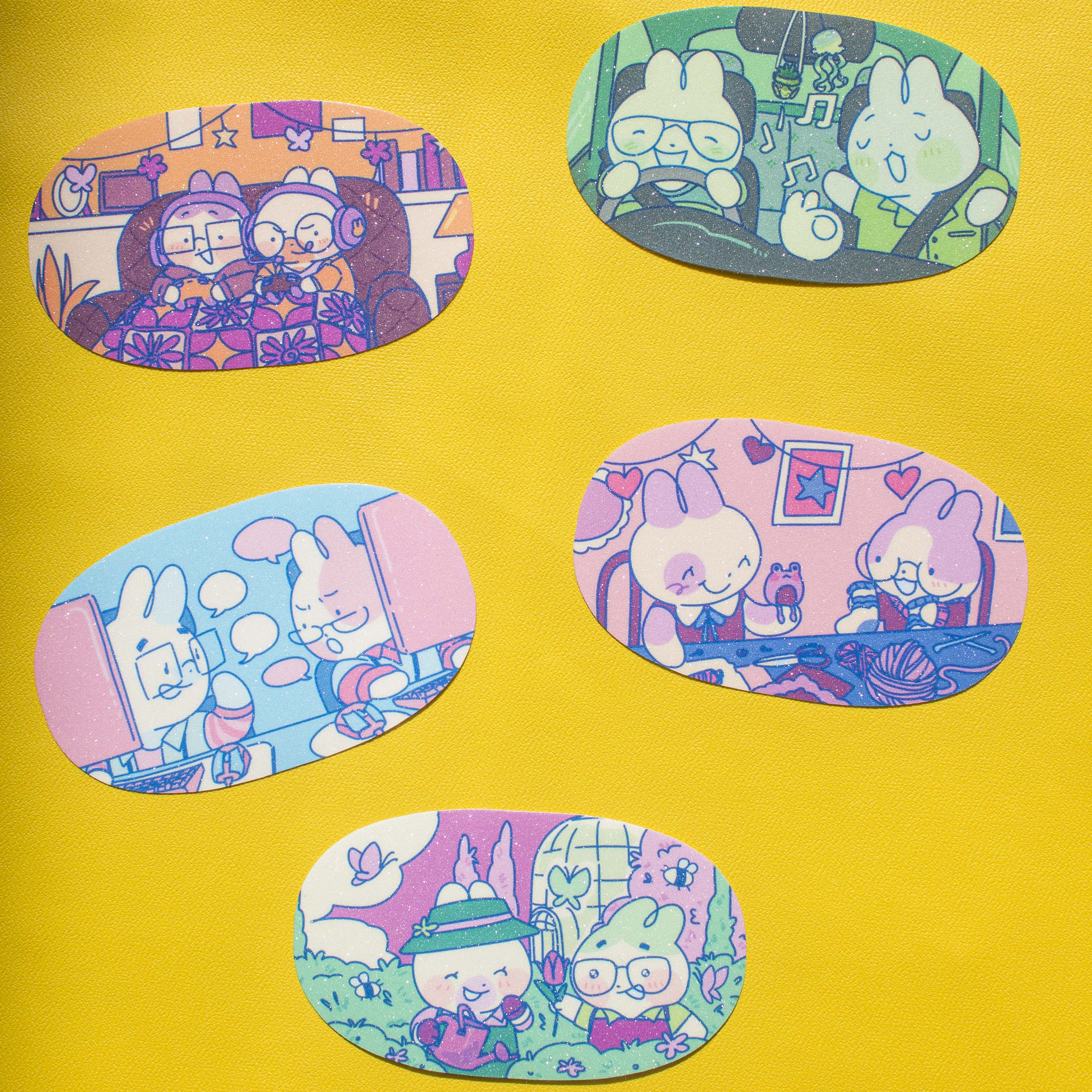 Pride Bunny Pal Stickers