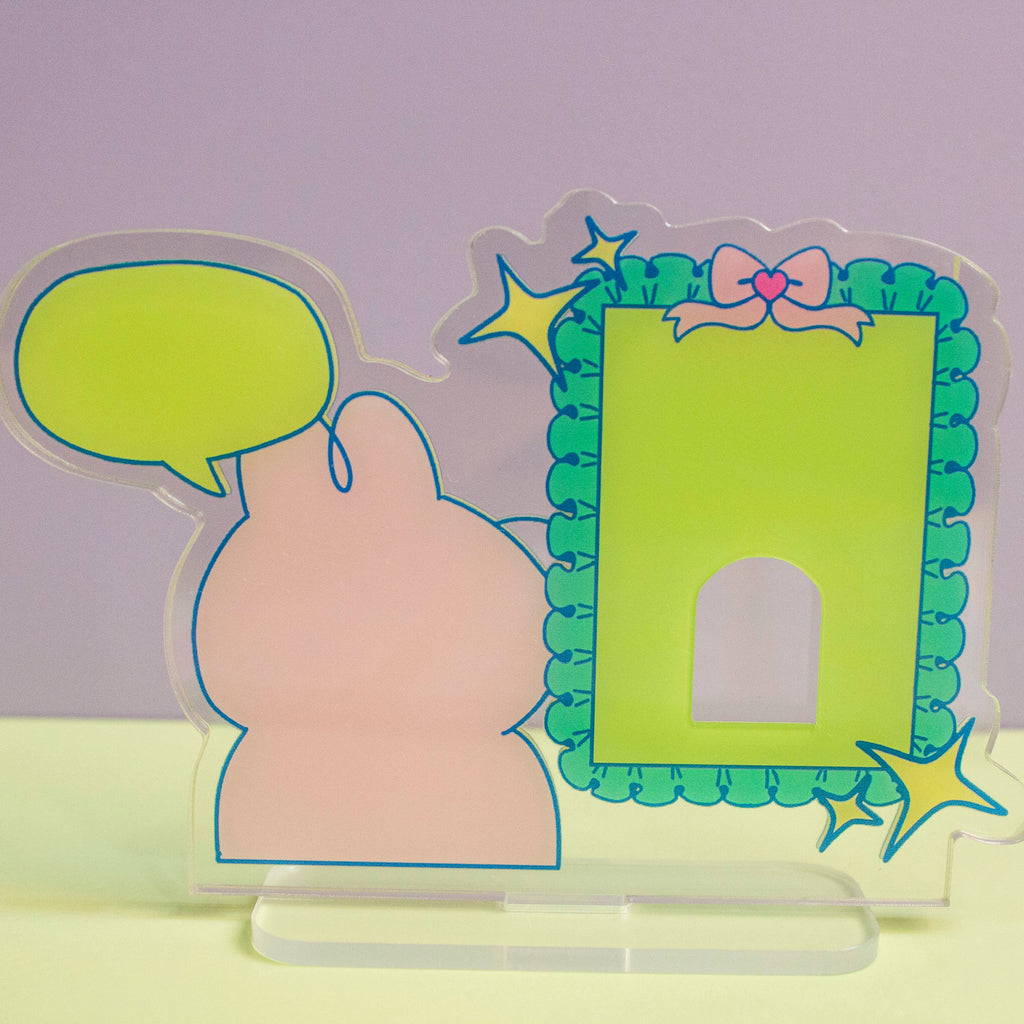 Silly Bunny Photocard Holder Standees