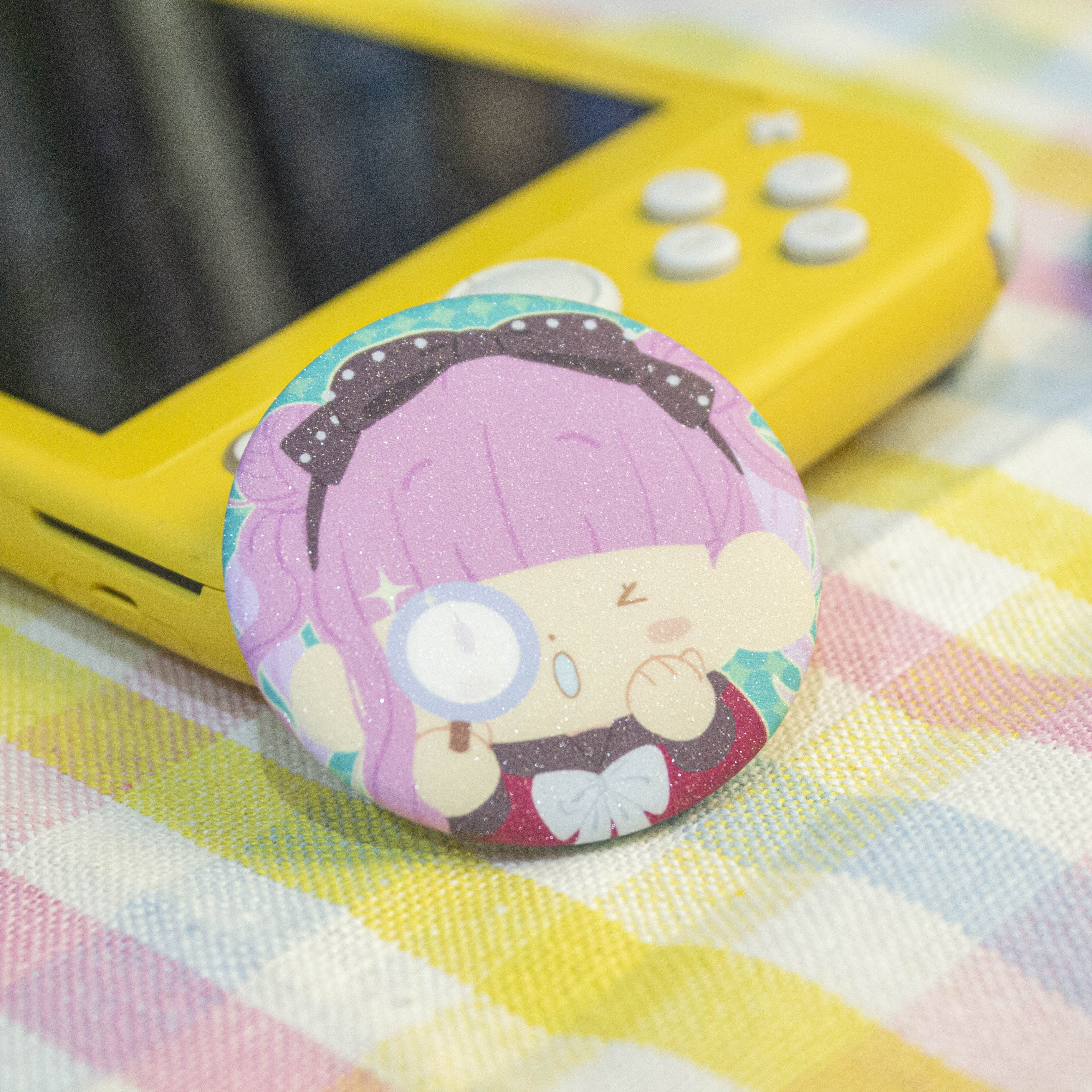 The Hundred Line: Last Defense Academy Mini Glitter Pins