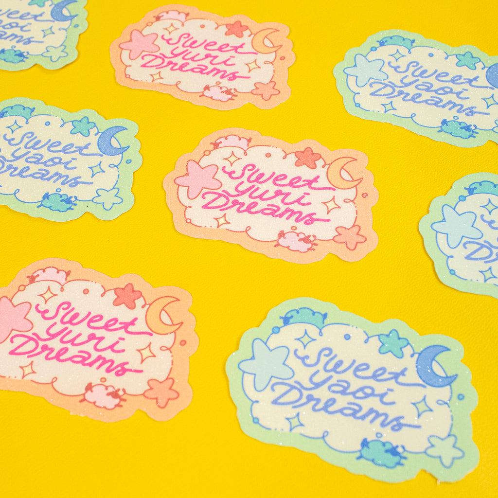 Sweet Yuri / Yaoi Dreams Sticker
