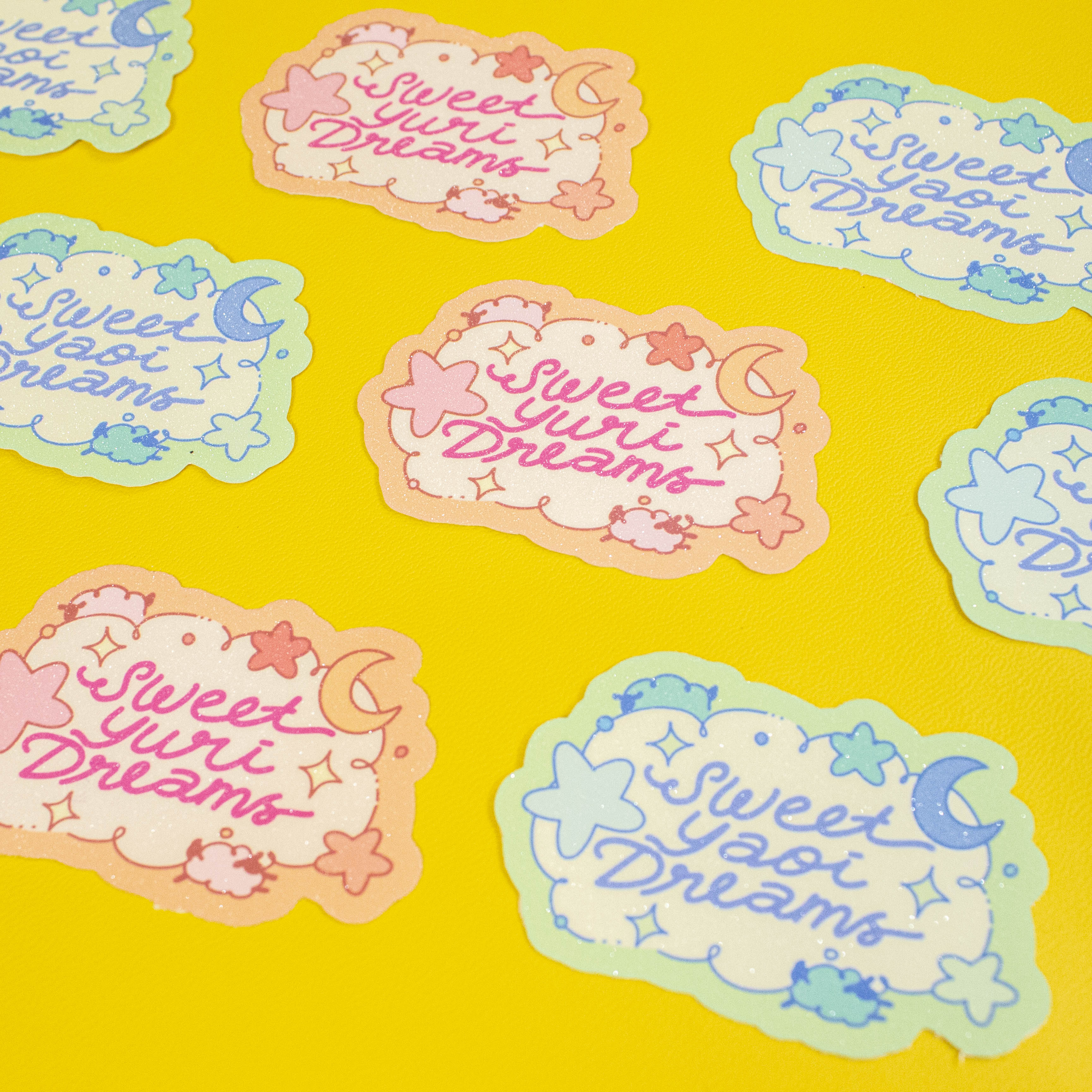 Sweet Yuri / Yaoi Dreams Sticker