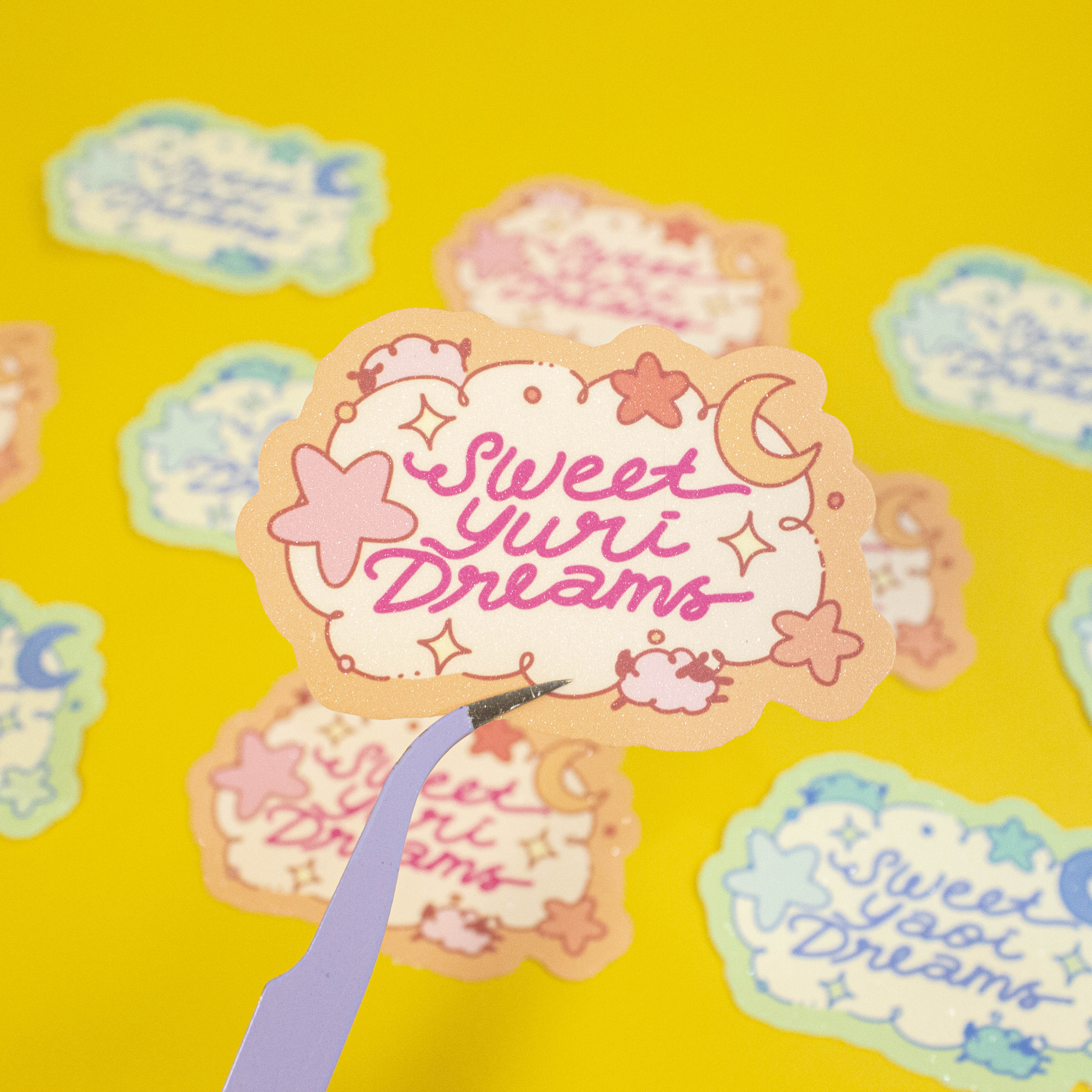 Sweet Yuri / Yaoi Dreams Sticker