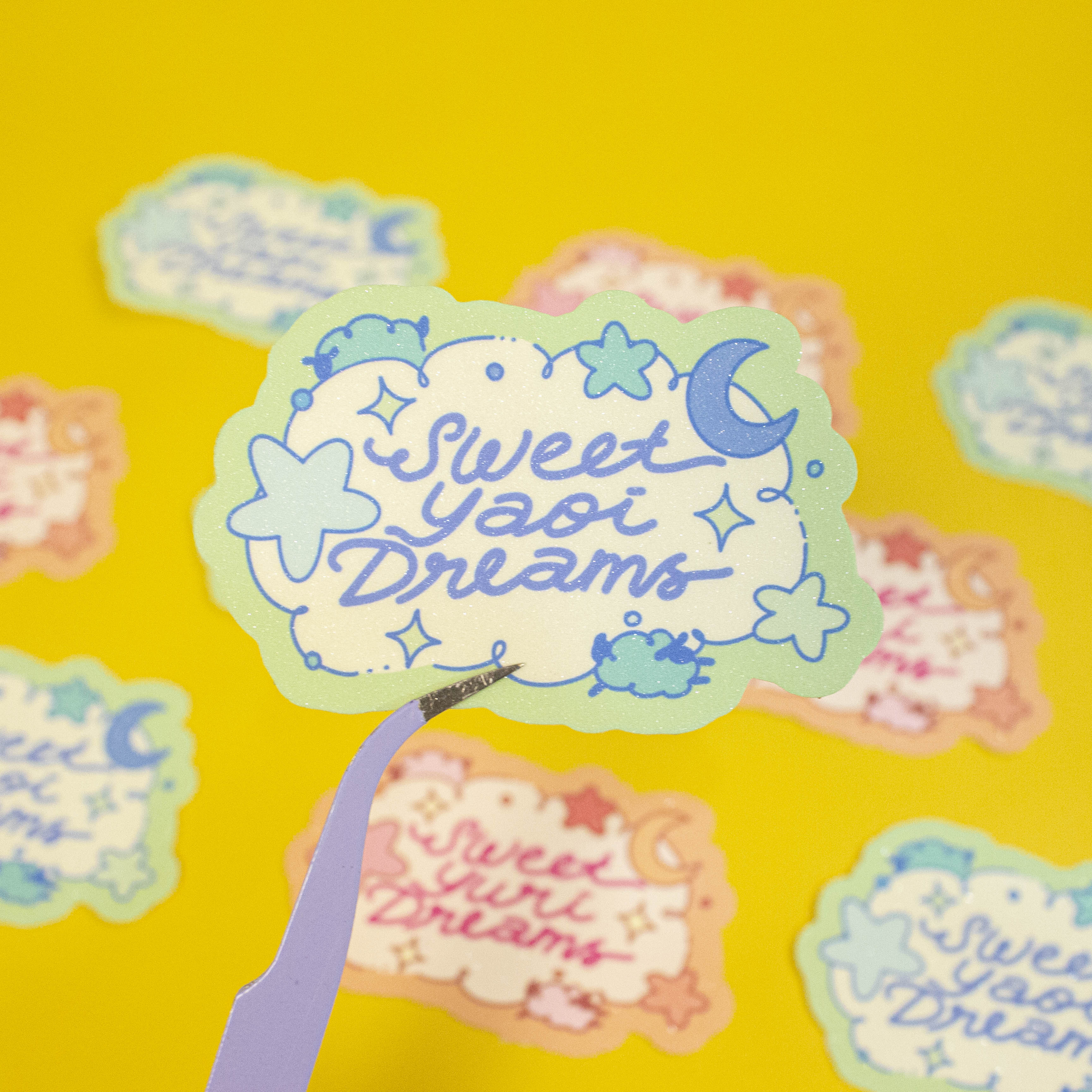 Sweet Yuri / Yaoi Dreams Sticker