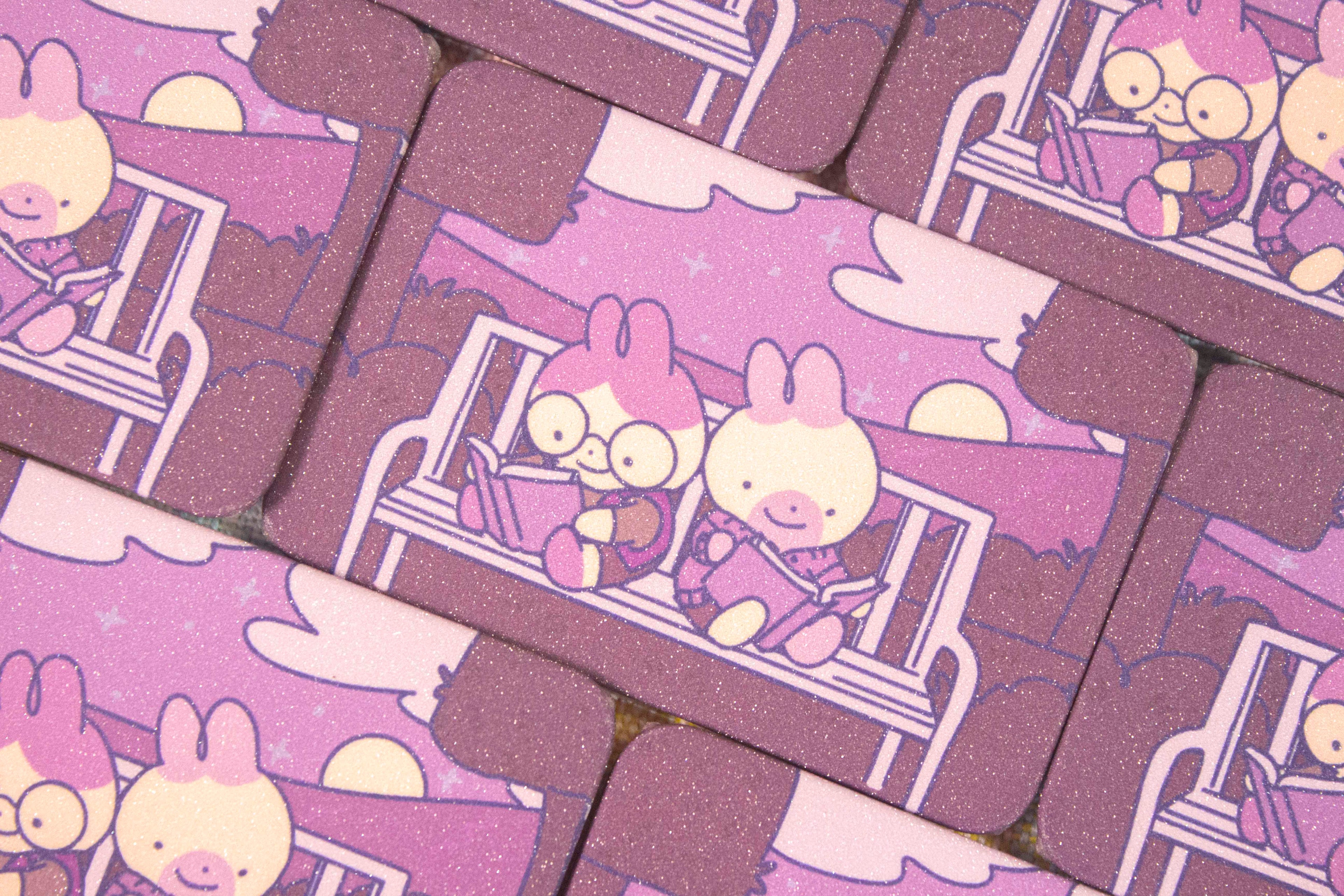 Pride Bunny Pal Rectangle Pins