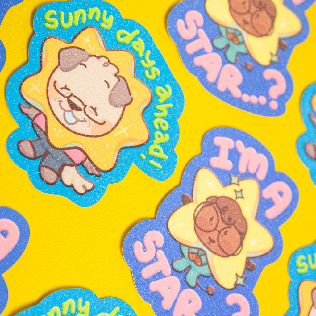 Space Critters Stickers