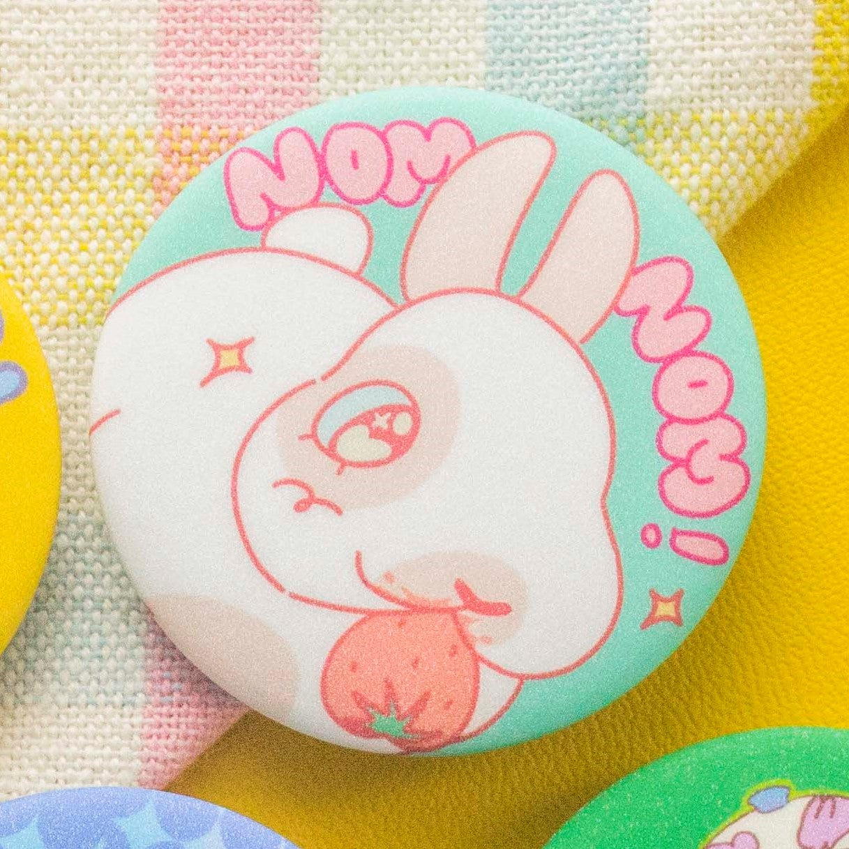 Foodie Buns Round Mini Pins