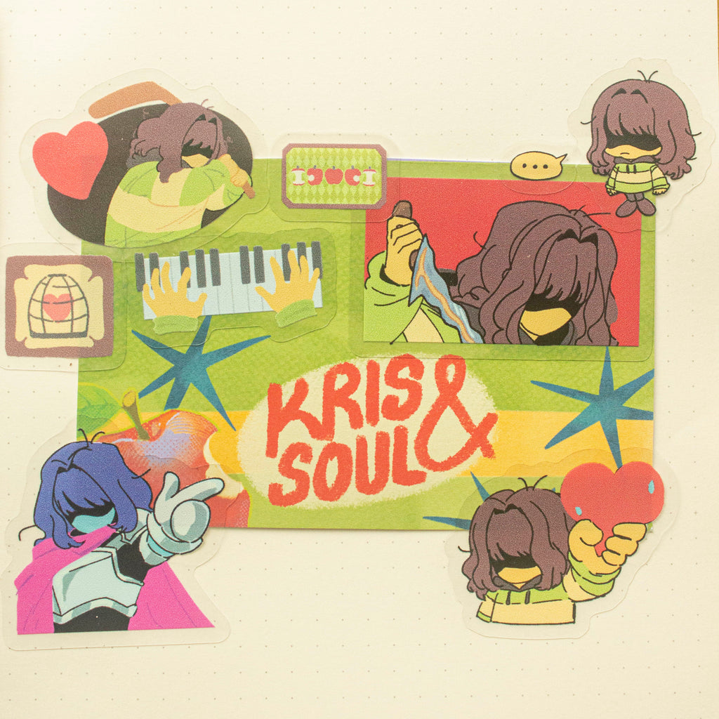 Kris & Soul Clear Sticker Sheet