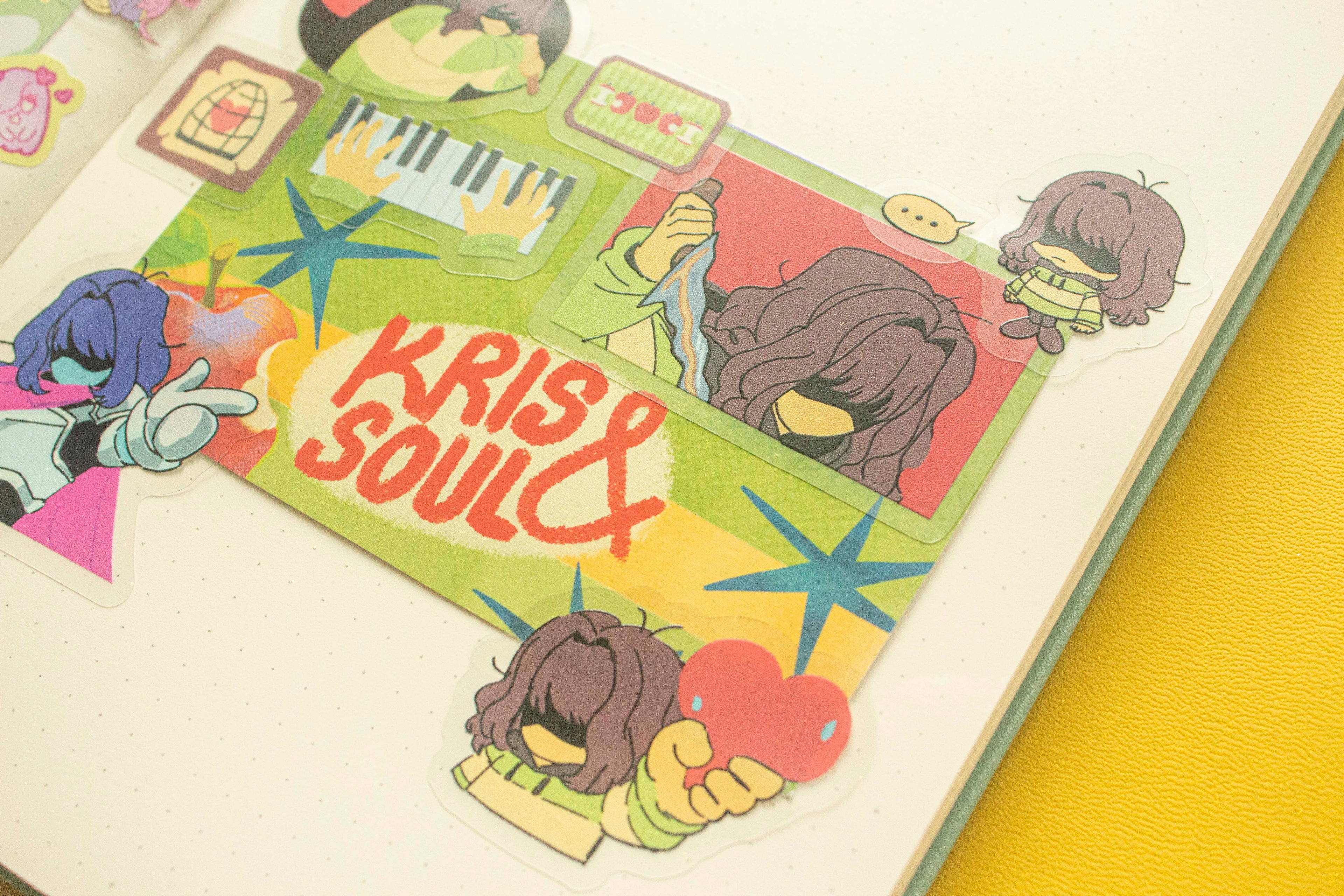 Kris & Soul Clear Sticker Sheet