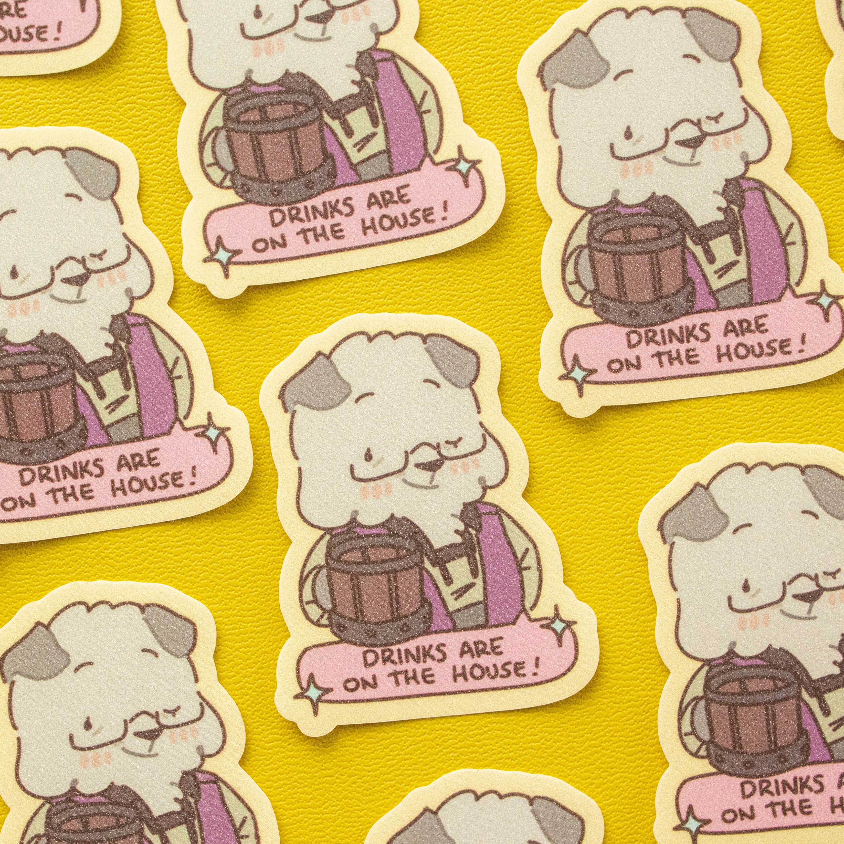 Critter Tales: Adventure NPCs Die Cut Sticker Set