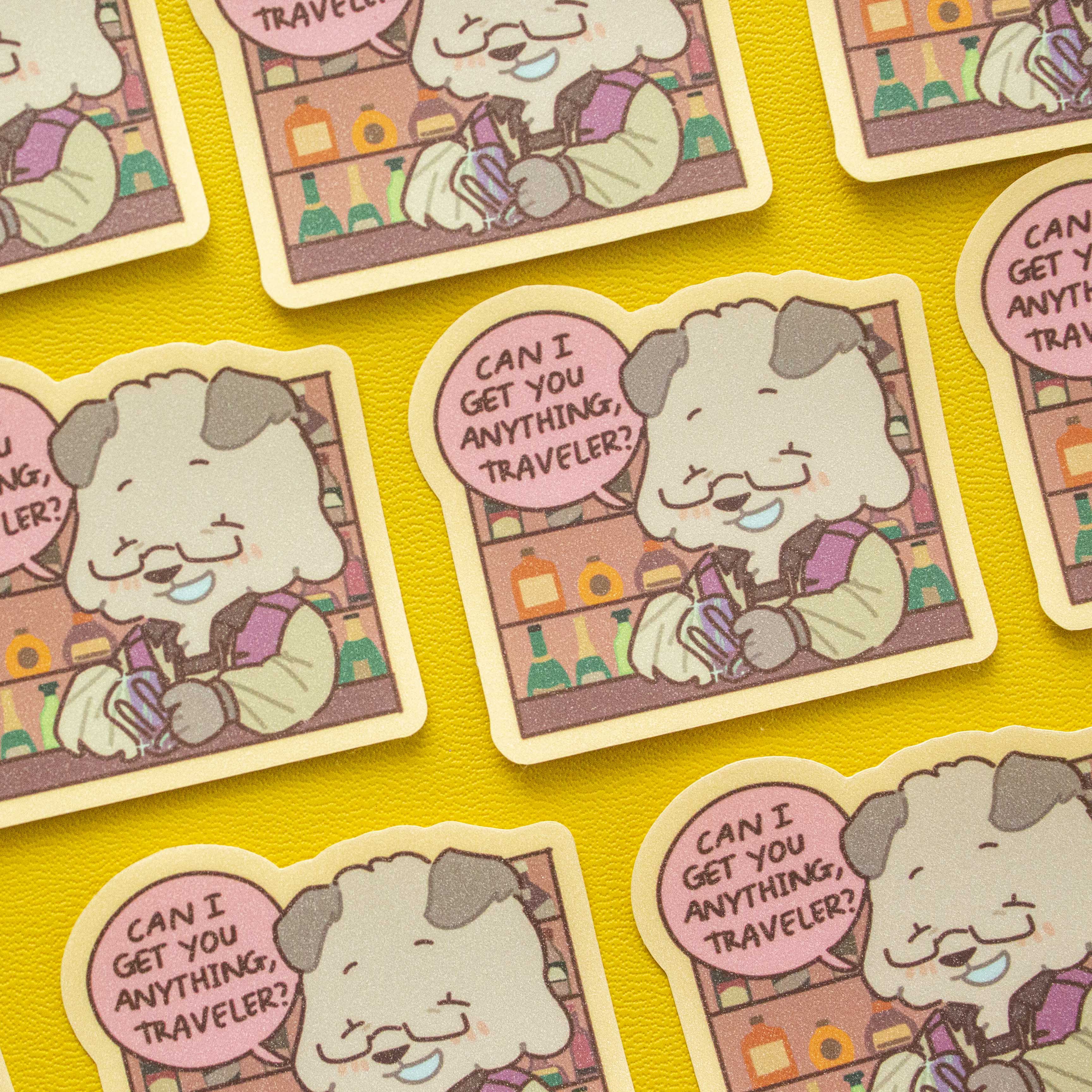 Critter Tales: Adventure NPCs Die Cut Sticker Set