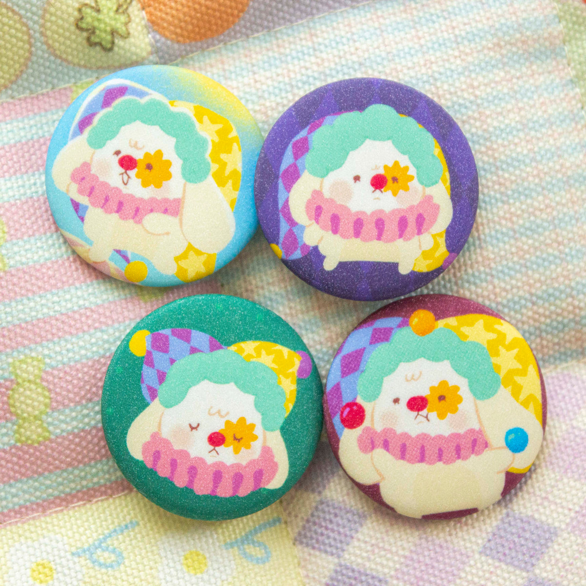 Buppy's Circus Tiny Pin set