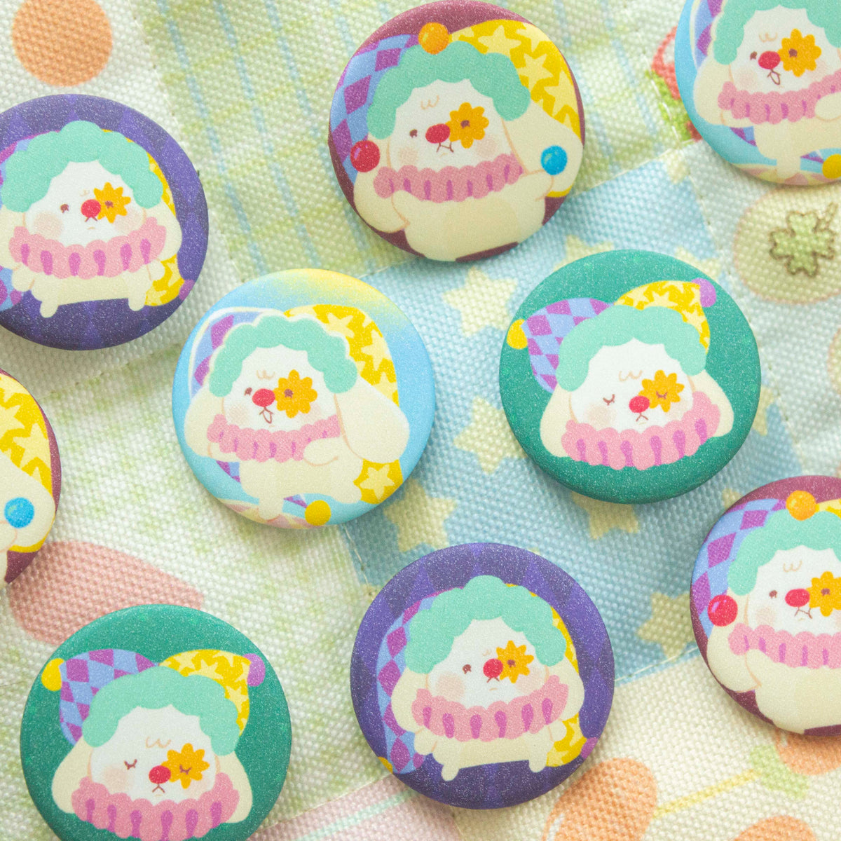 Buppy's Circus Tiny Pin set