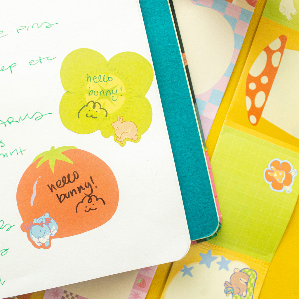 Bunny Memo Note Tapes