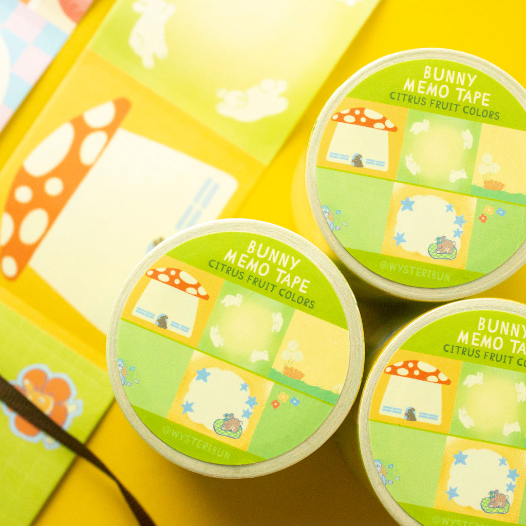 Bunny Memo Note Tapes