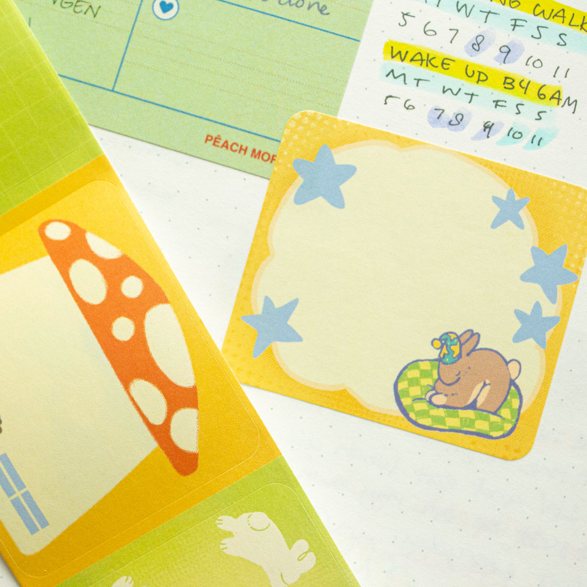 Bunny Memo Note Tapes