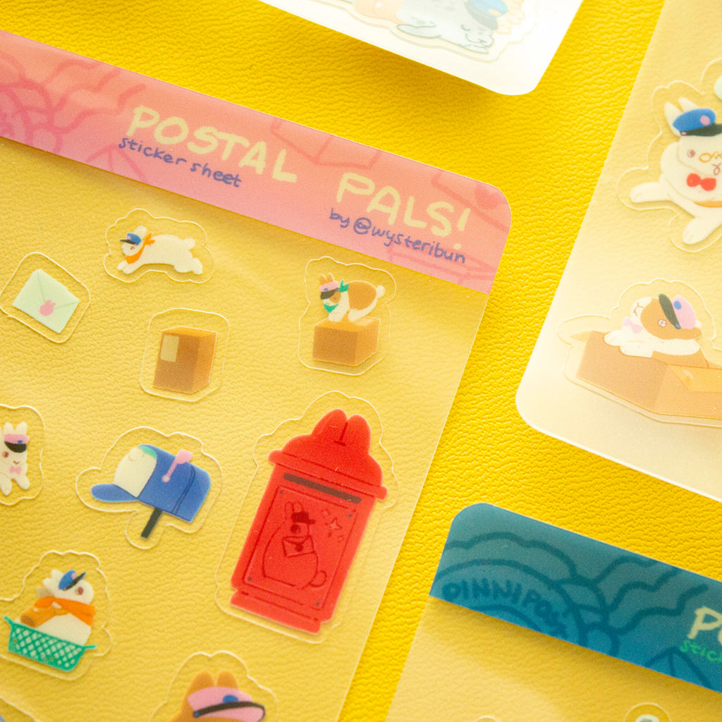 Postal Pals Sticker Sheet