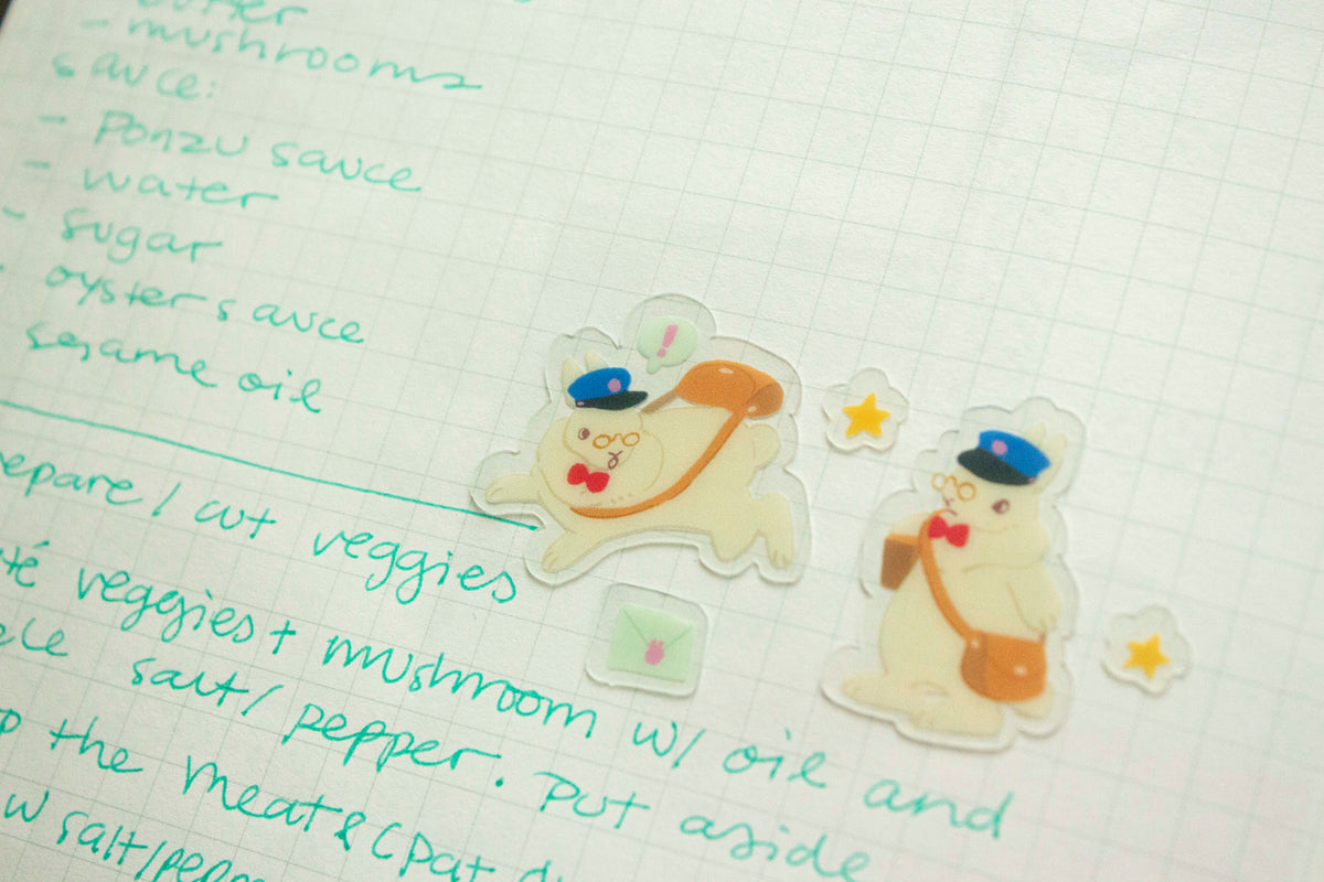 Postal Pals Sticker Sheet