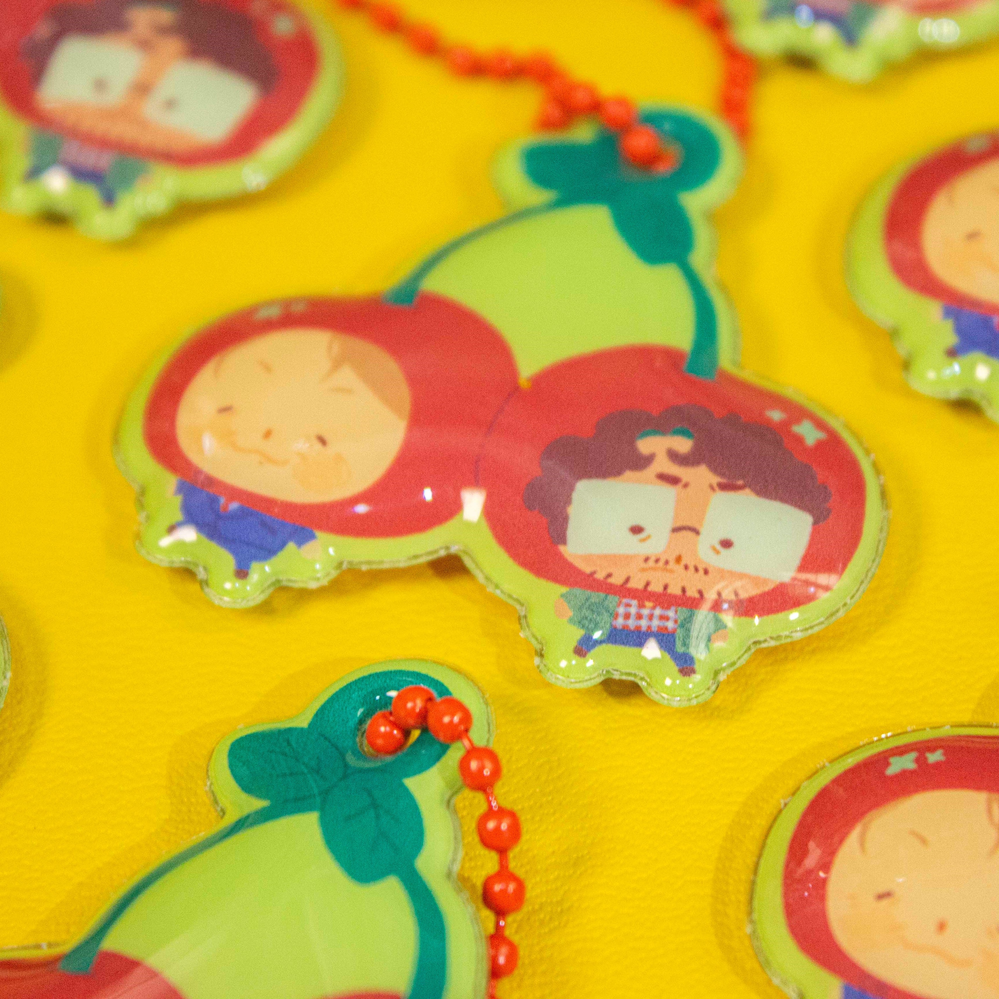 Cherry Hannigram Puffy Charm