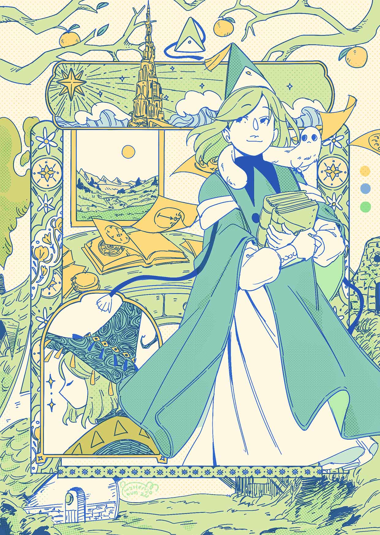 A6 Witch Hat Atelier Prints