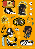 A6 OC Sticker Sheet