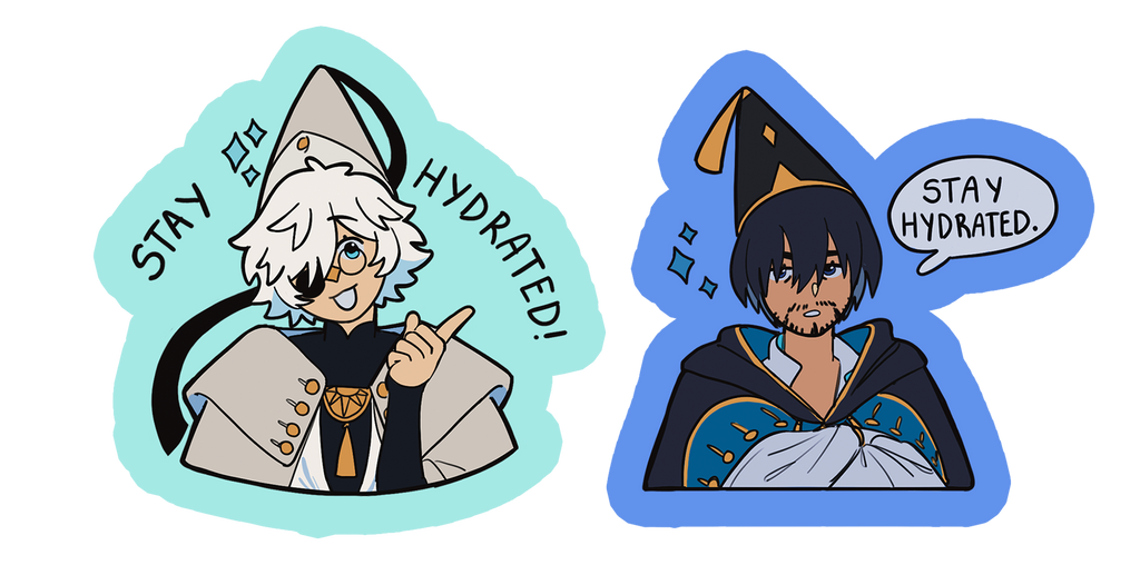 Witch Hat Atelier Characters Die Cut Stickers