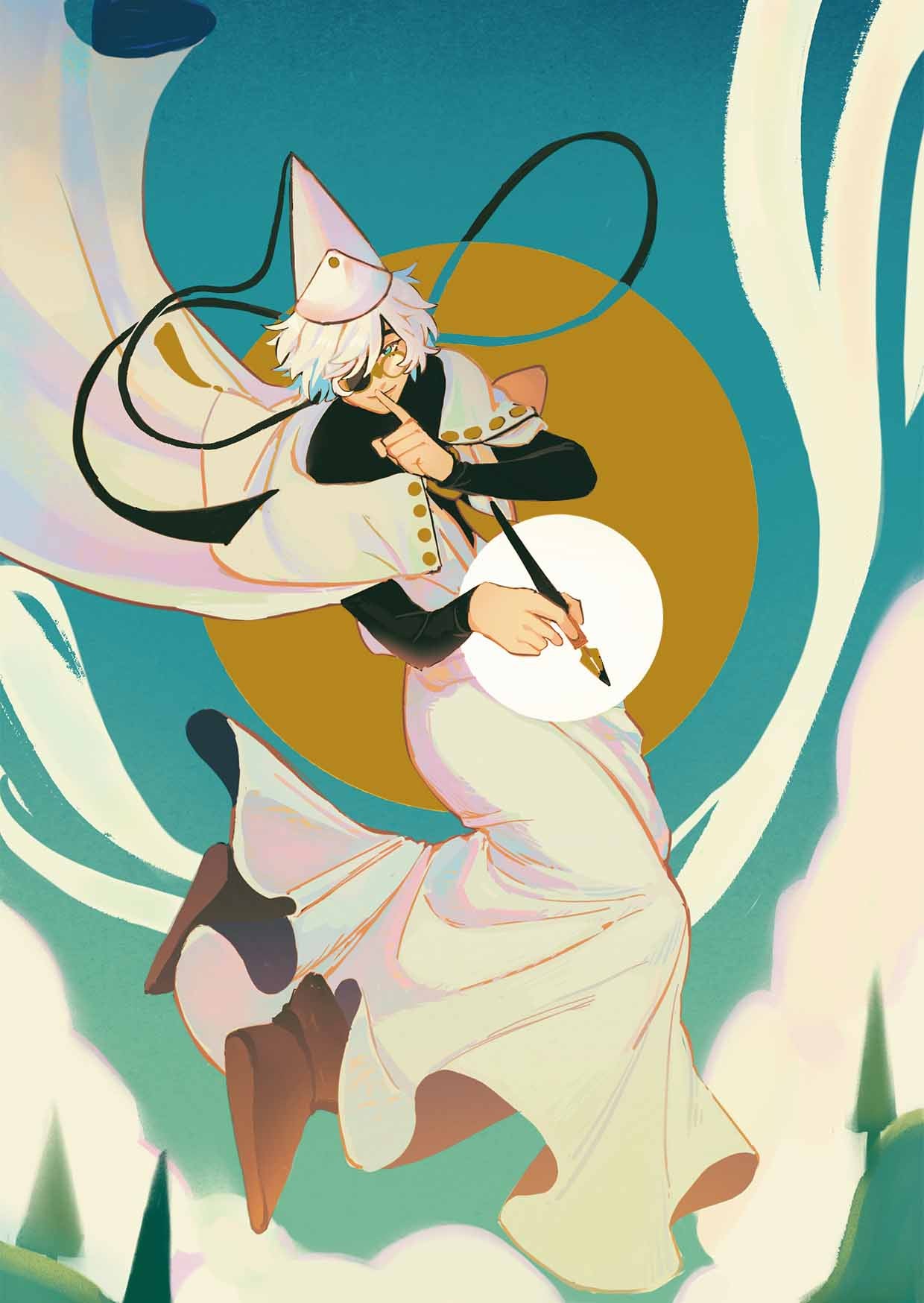 A6 Witch Hat Atelier Prints